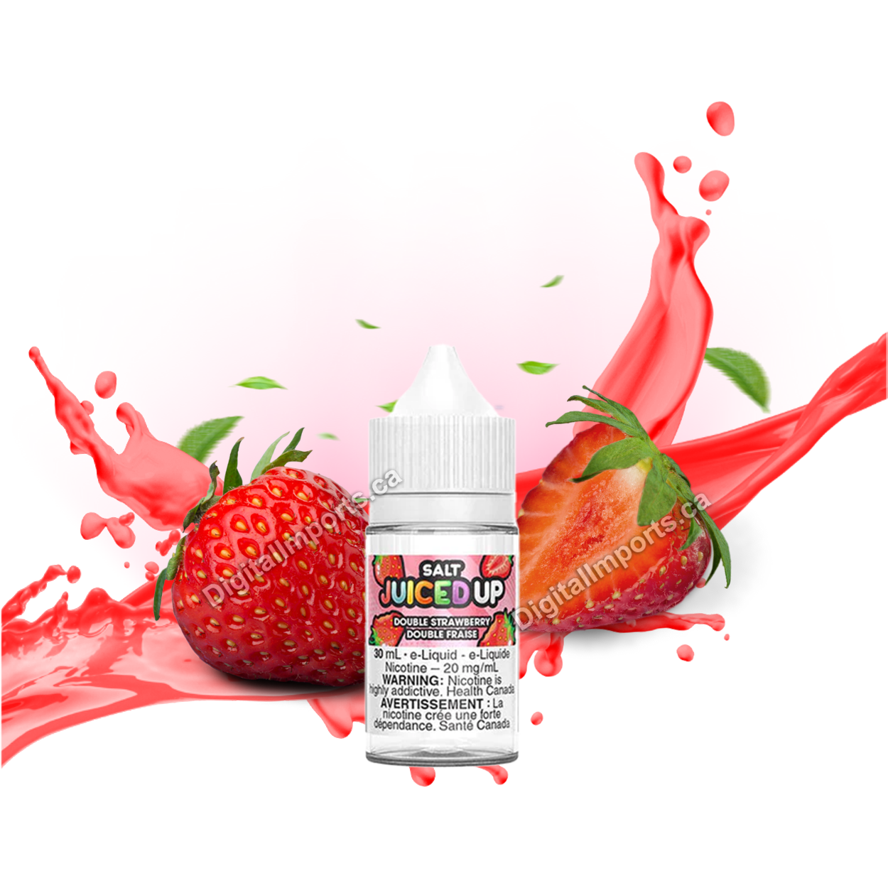 [BC/SK/NL/NS] JUICED UP SALT - DOUBLE STRAWBERRY