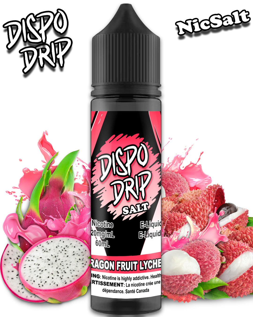 DISPO DRIP ICED - Dragonfruit Lychee