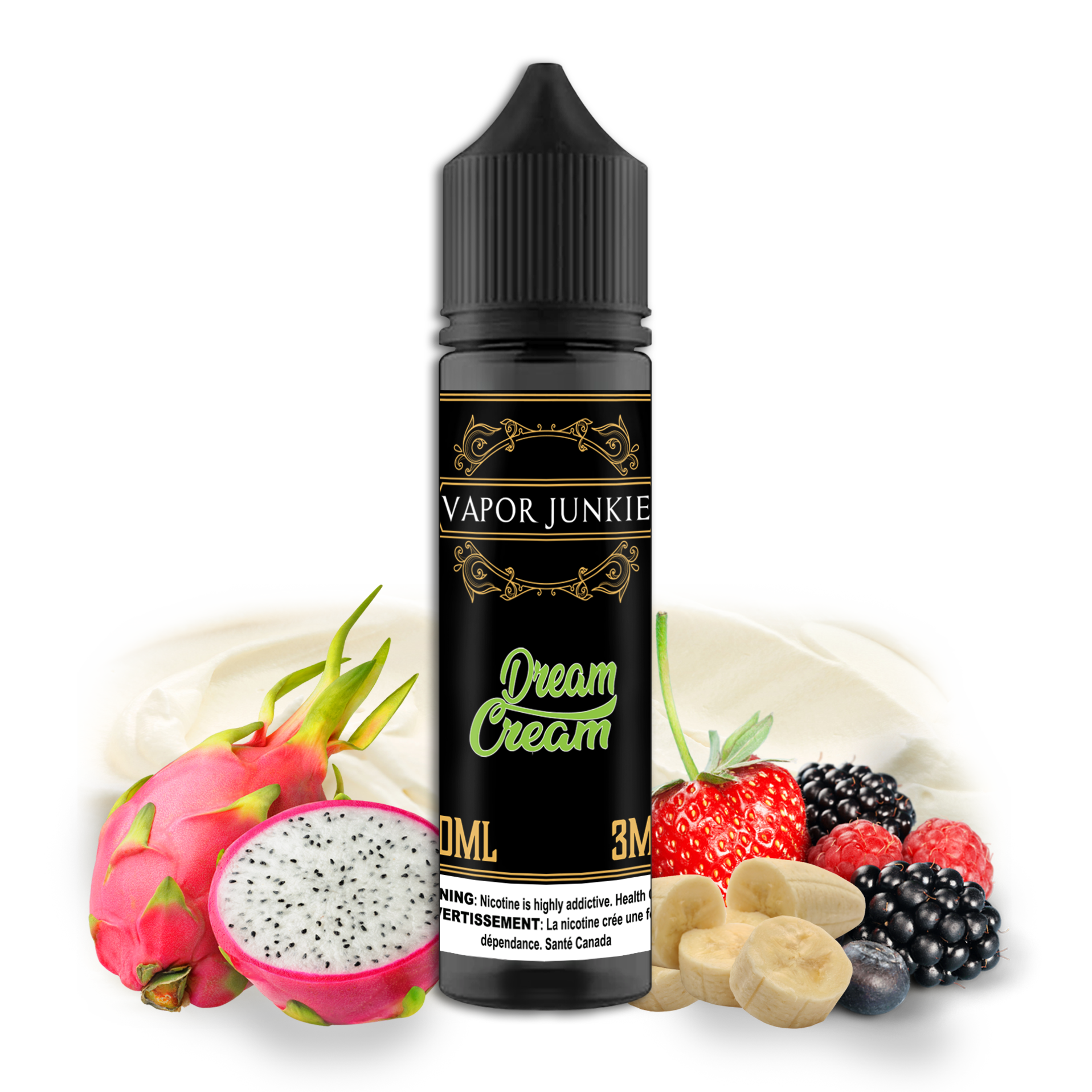 VAPOR JUNKIE - DREAM CREAM 60ML