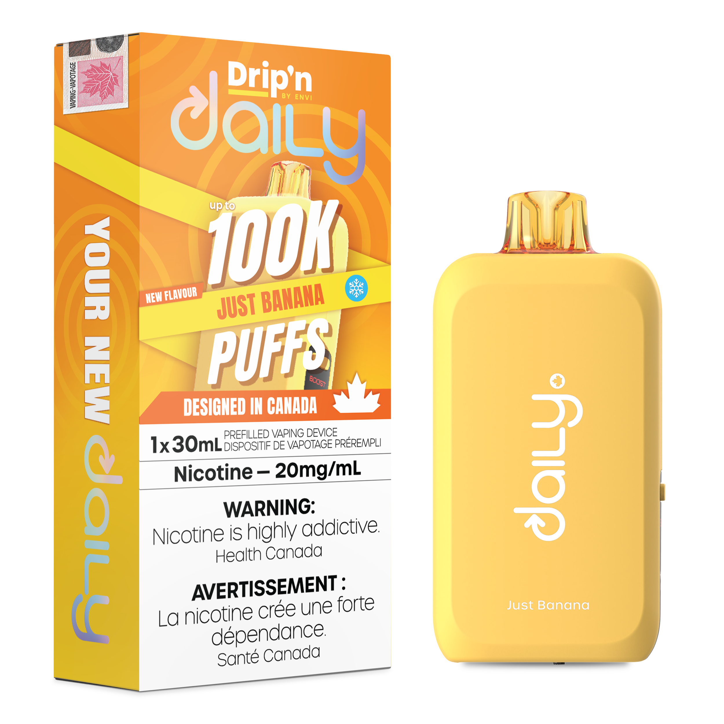 ENVI DRIP'N DAILY 100K DISPOSABLE