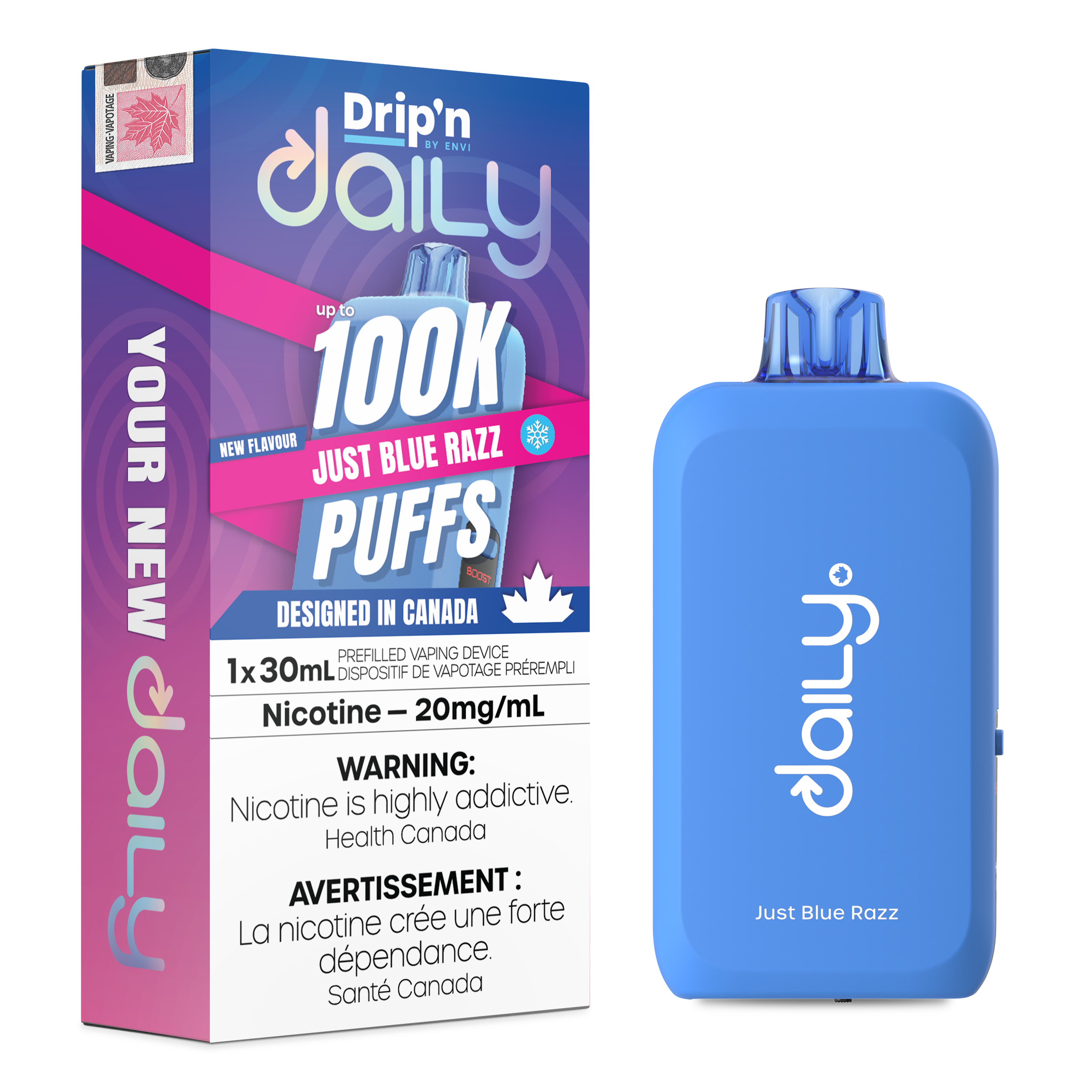 ENVI DRIP'N DAILY 100K DISPOSABLE