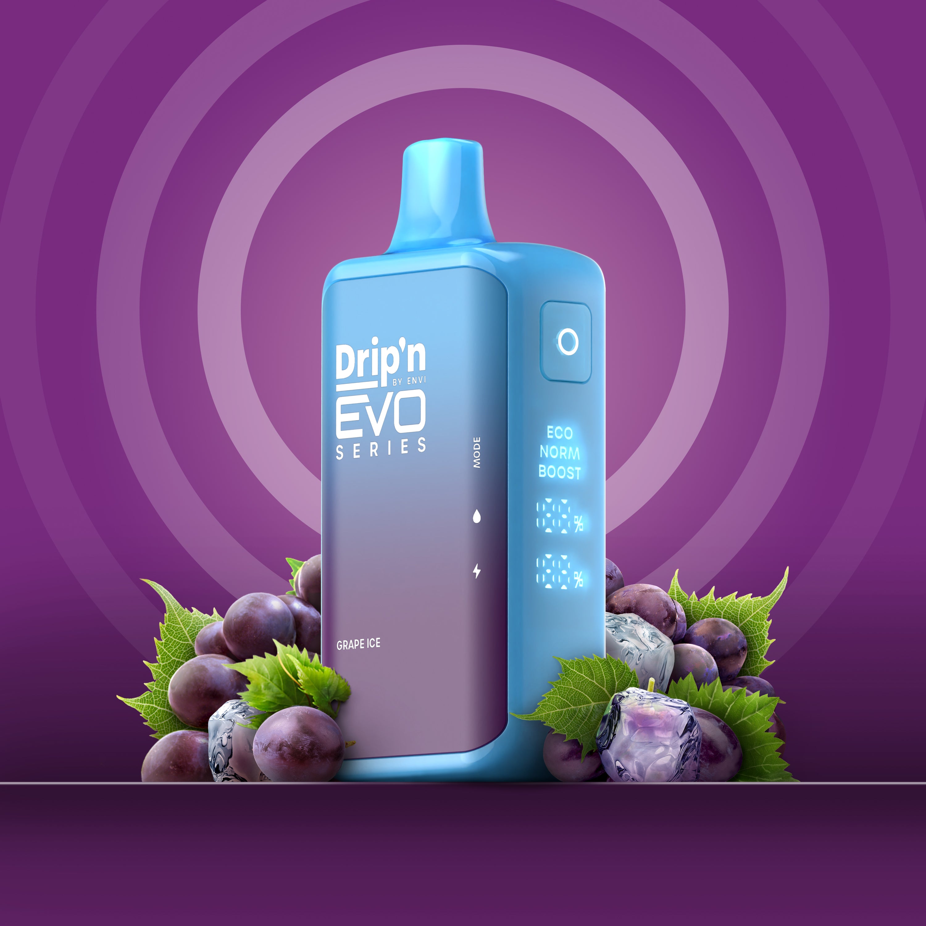 ENVI DRIP'N EVO 28K GRAPE ICE 20MG