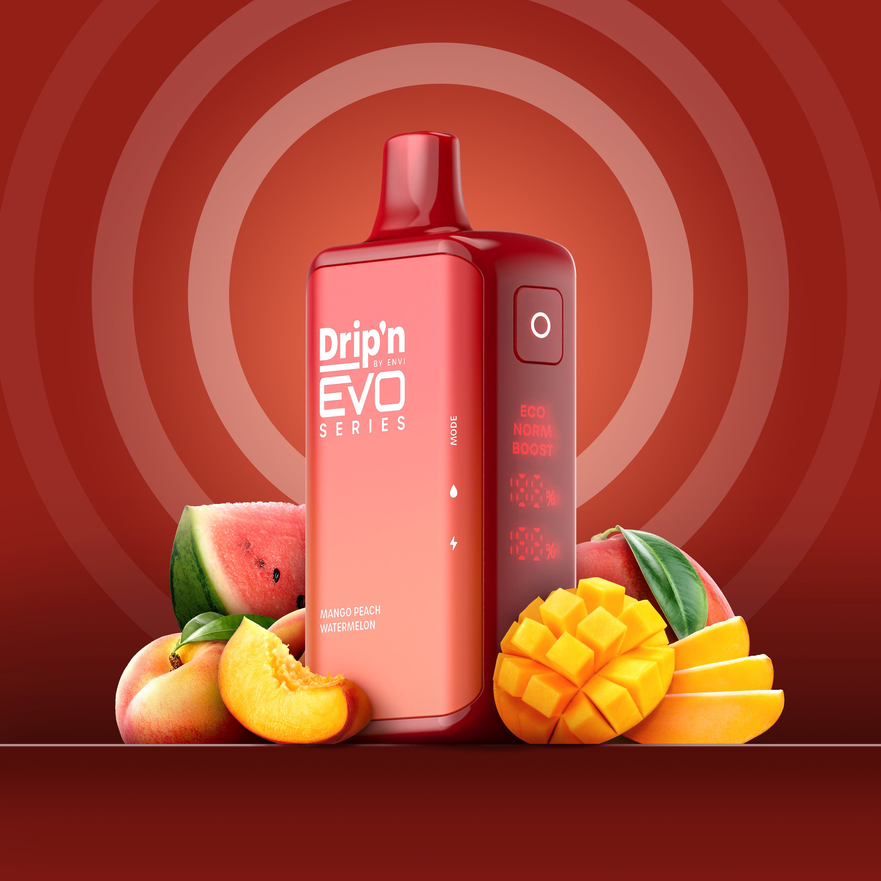 ENVI DRIP'N EVO 28K MANGO PEACH WATERMELON 20MG