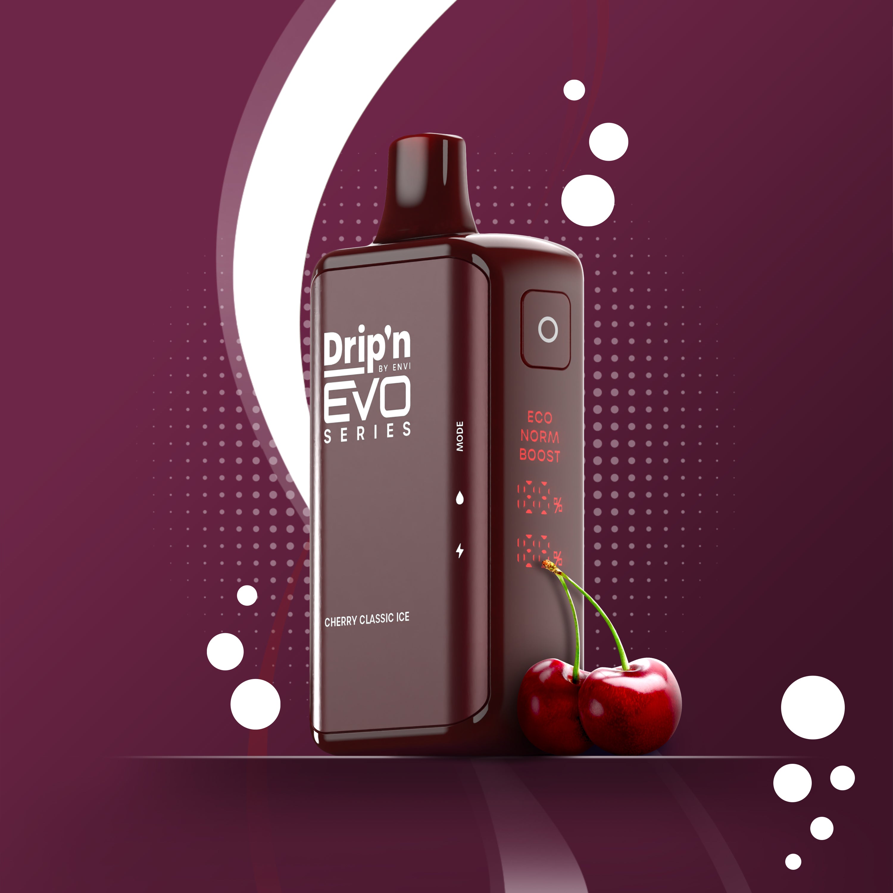 ENVI DRIP'N EVO 28K CHERRY CLASSIC ICE 20MG