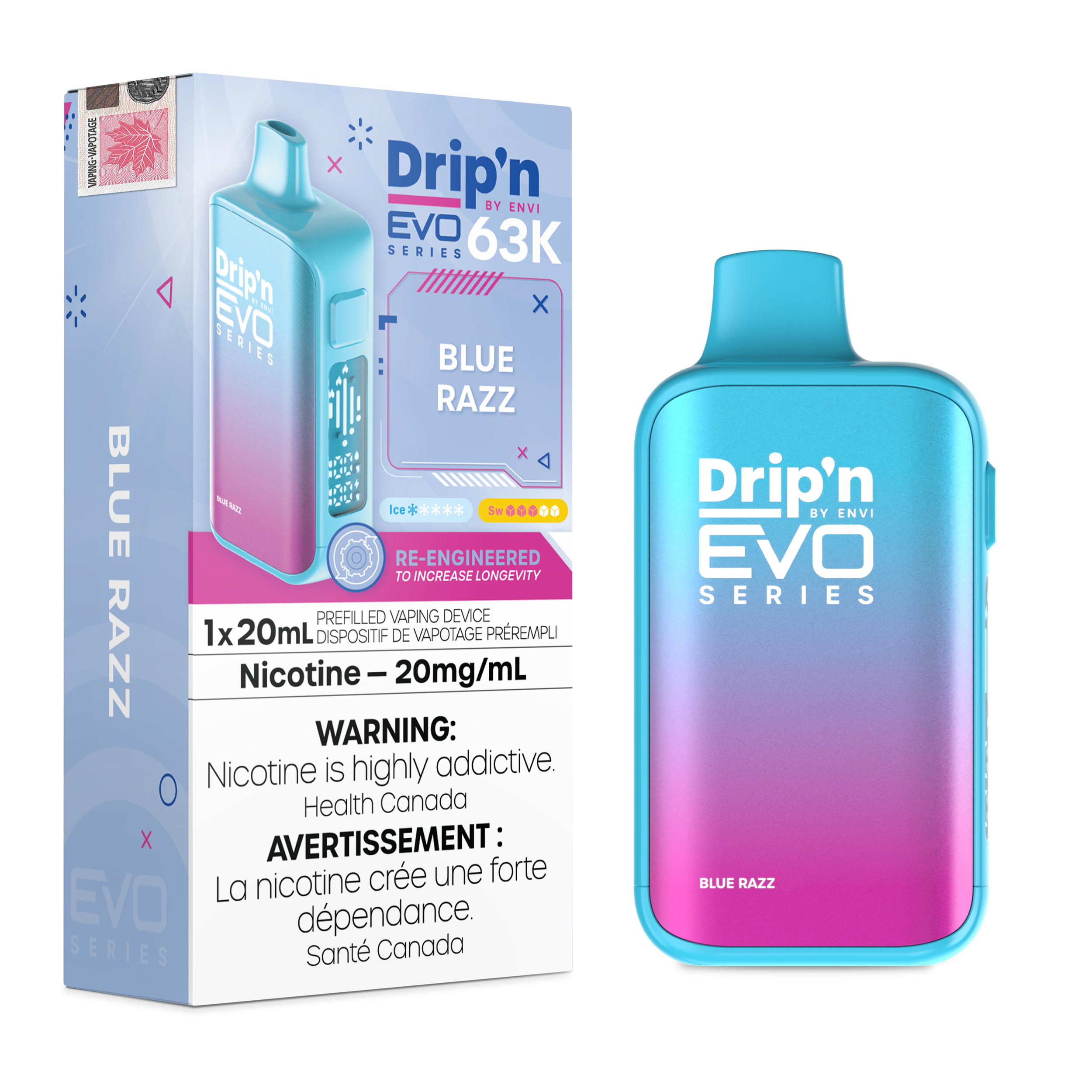 [BC/SK/NL/NS] ENVI DRIP'N EVO 63K DISPOSABLE