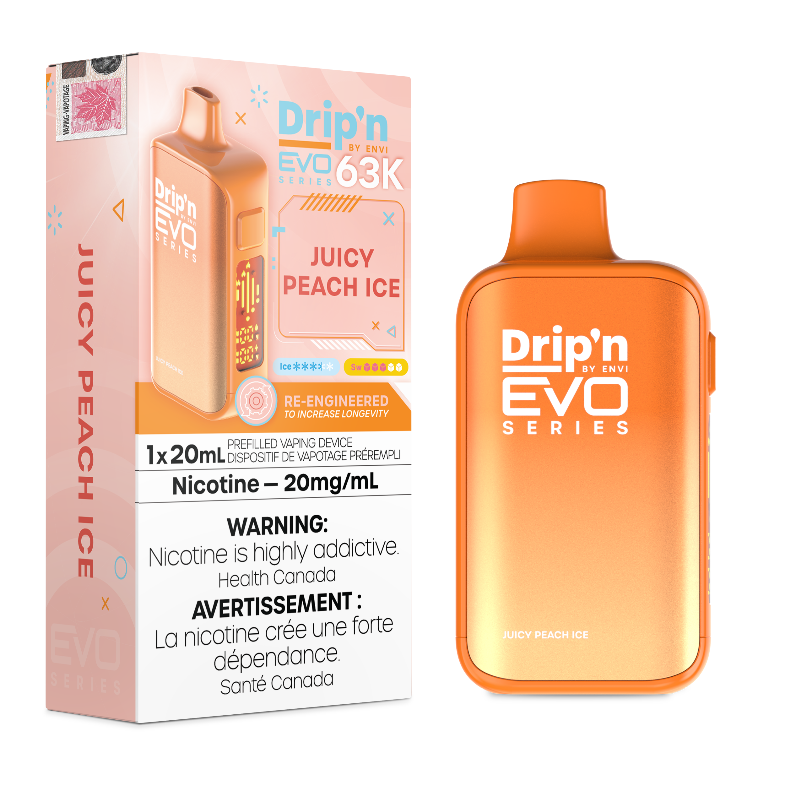 [BC/SK/NL/NS] ENVI DRIP'N EVO 63K DISPOSABLE