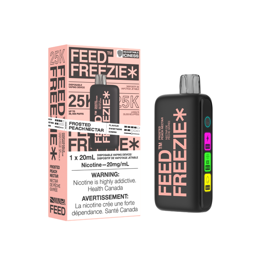 FEED FREEZIE FROSTED PEACH NECTAR 20MG