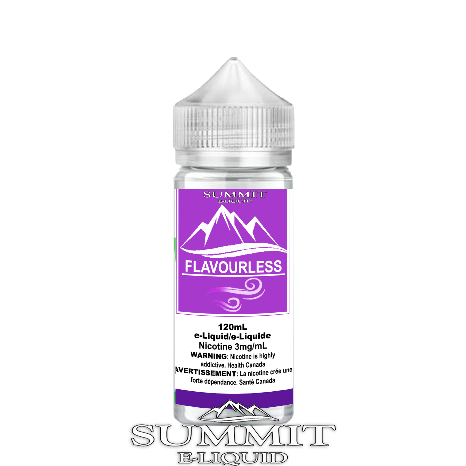 CUSTOM SUMMIT - FLAVOURLESS 120ML