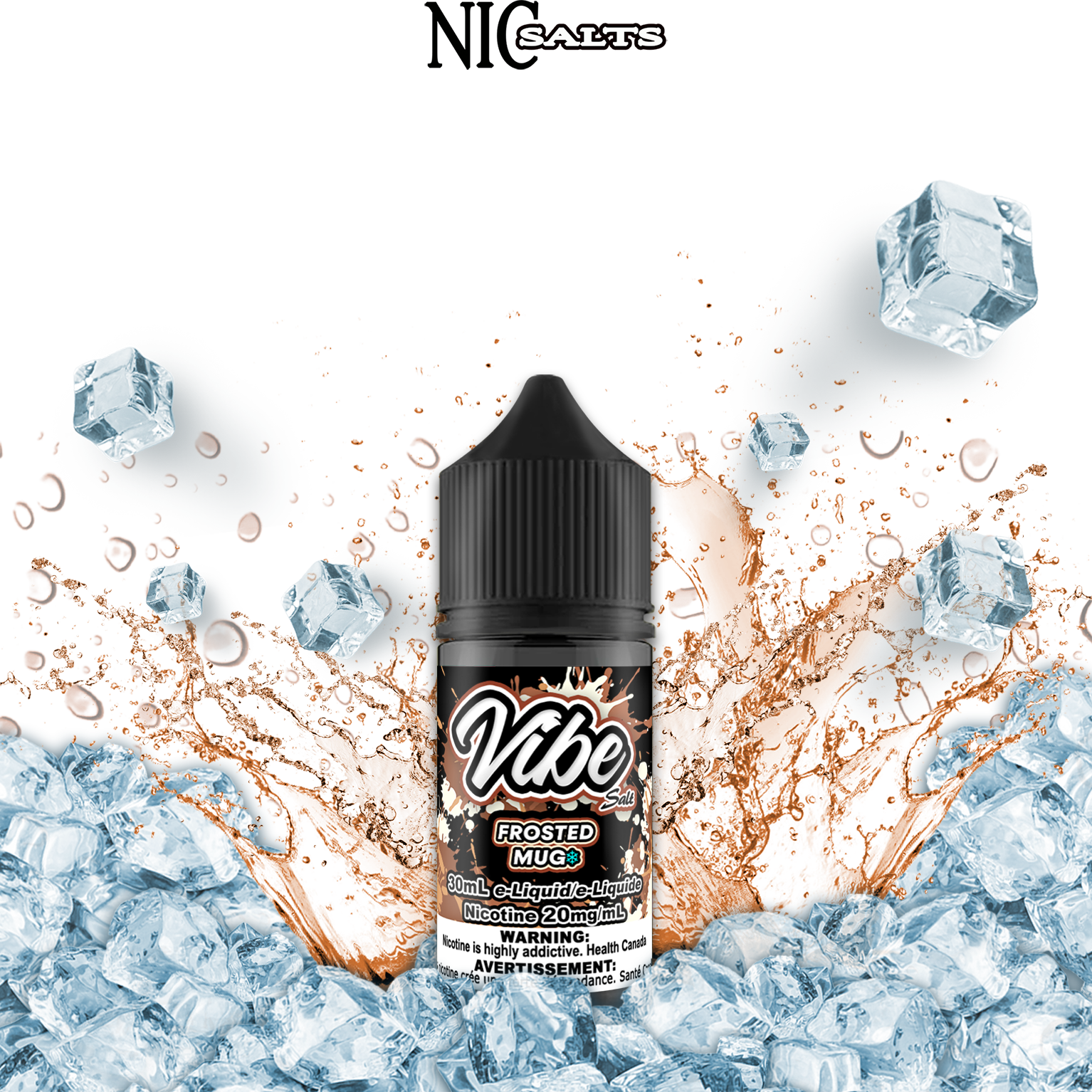 CUSTOM VIBE SALT - FROSTED MUG 30ML