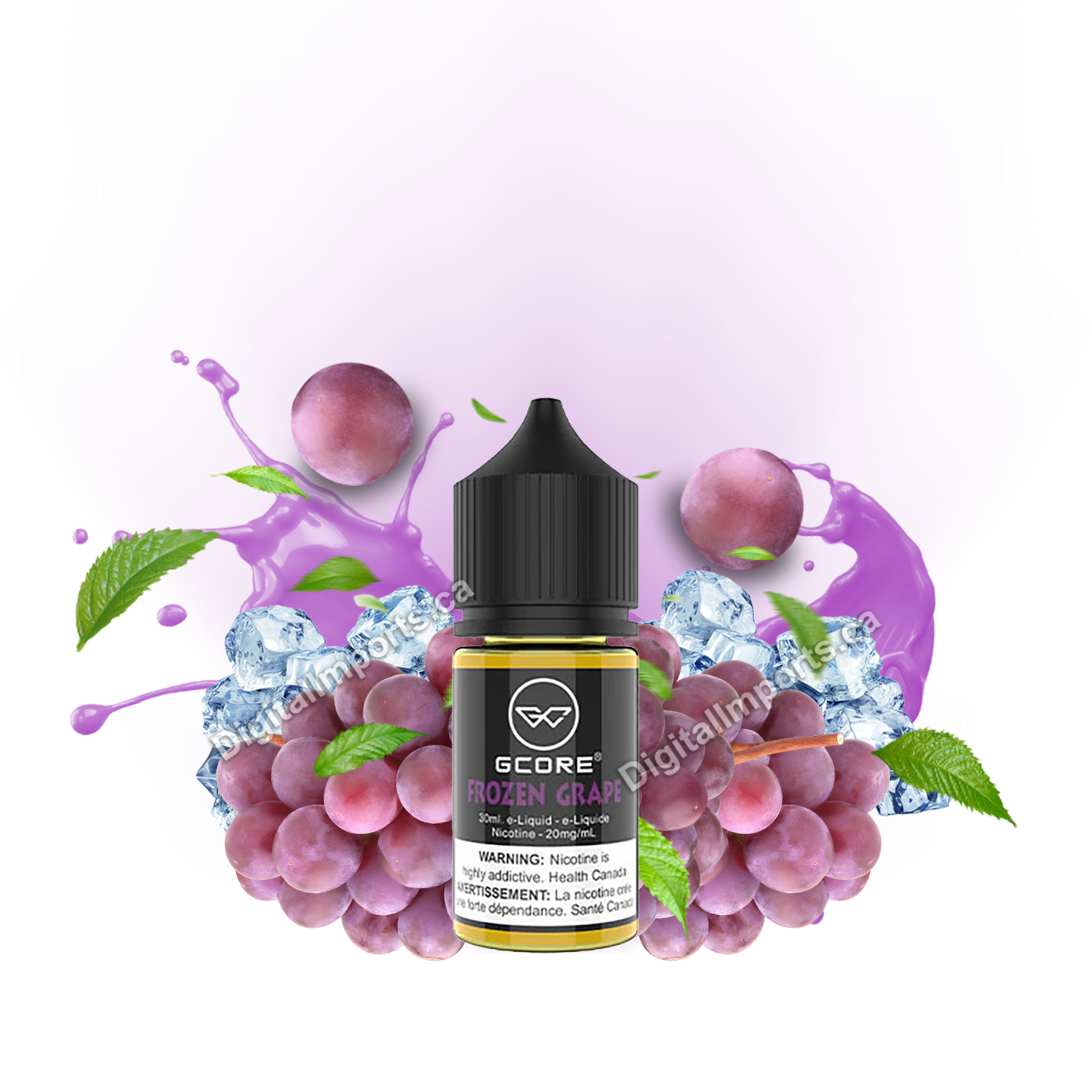 [BC/SK/NL/NS] GCORE SALT - FROZEN GRAPE 30ML