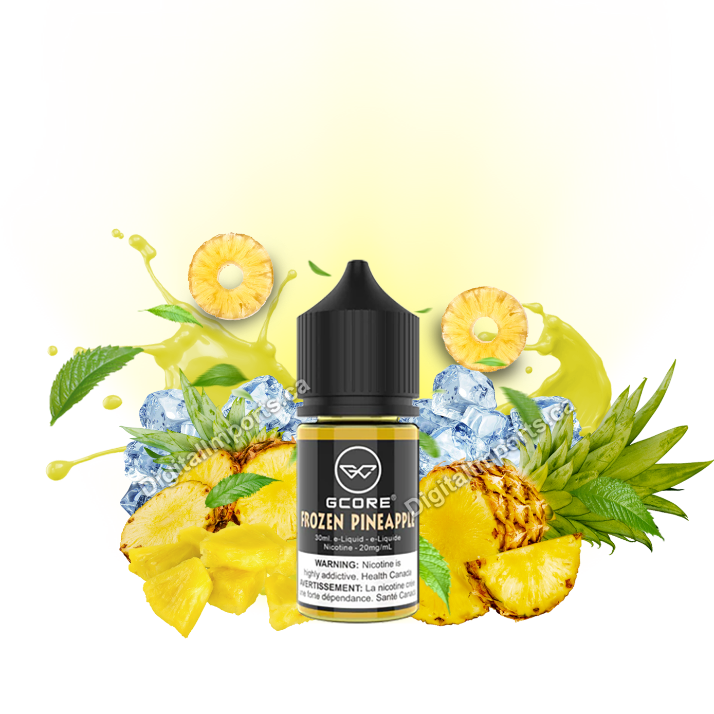 [BC/SK/NL/NS] GCORE SALT - FROZEN PINEAPPLE 30ML