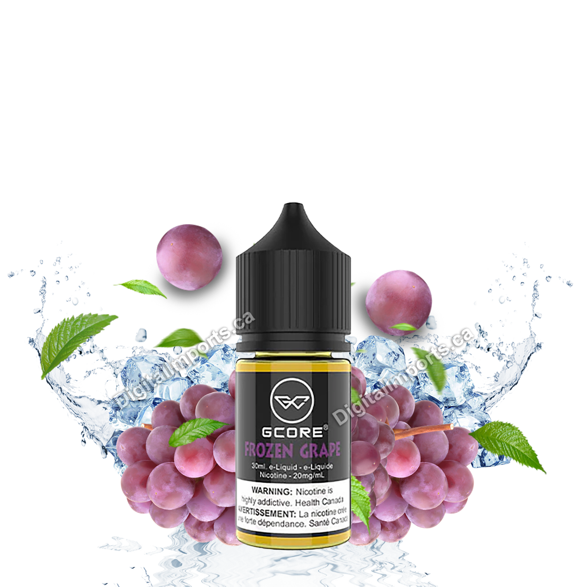 GCORE SALT - FROZEN GRAPE 30ML