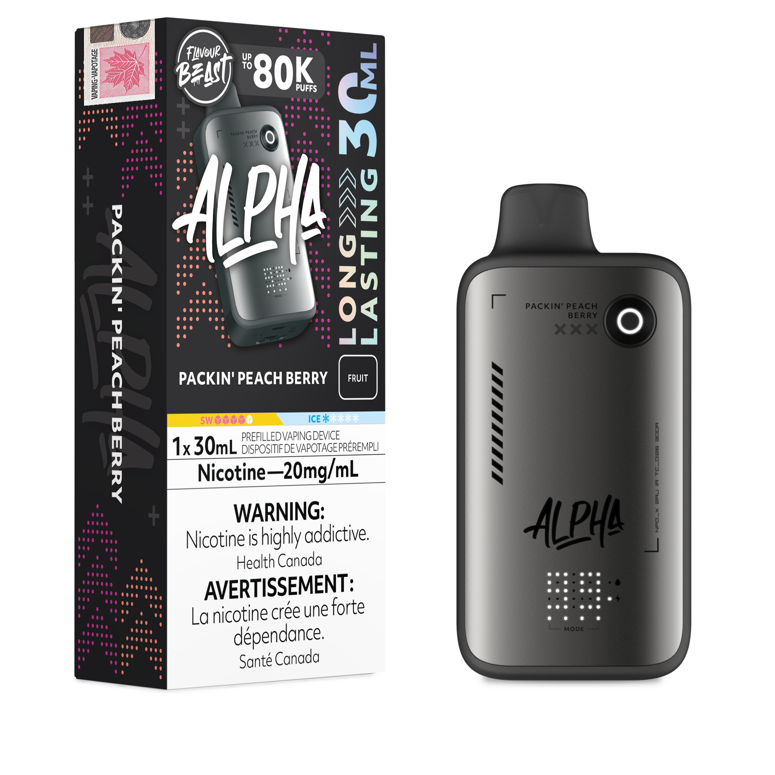 [BC/SK/NL] FLAVOUR BEAST ALPHA 80K DISPOSABLE