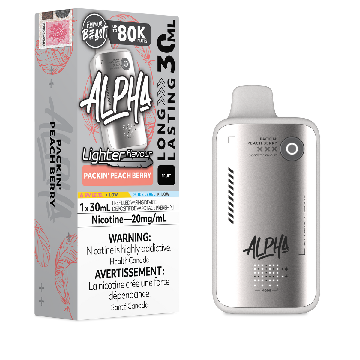 FLAVOUR BEAST ALPHA 80K DISPOSABLE