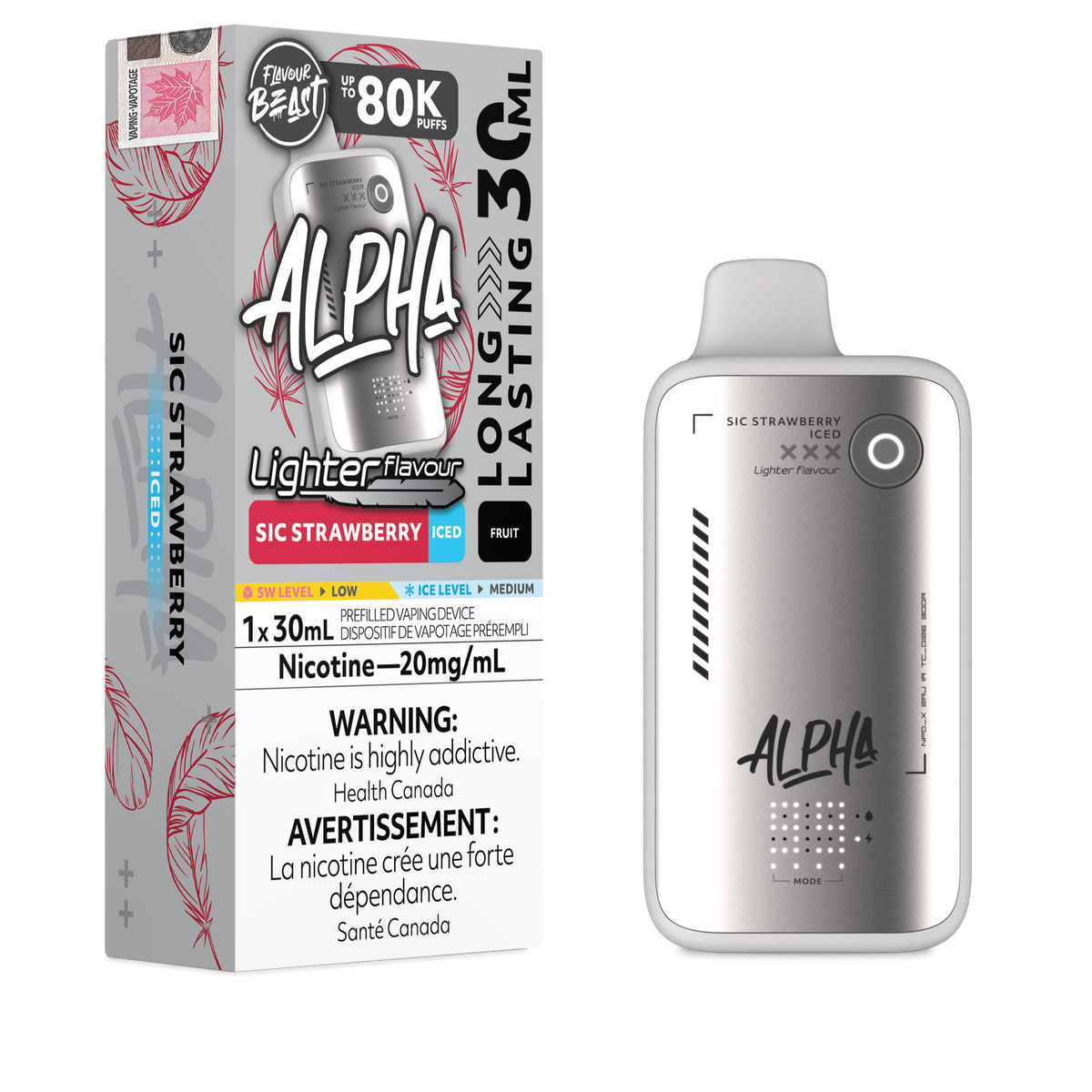 FLAVOUR BEAST ALPHA 80K DISPOSABLE