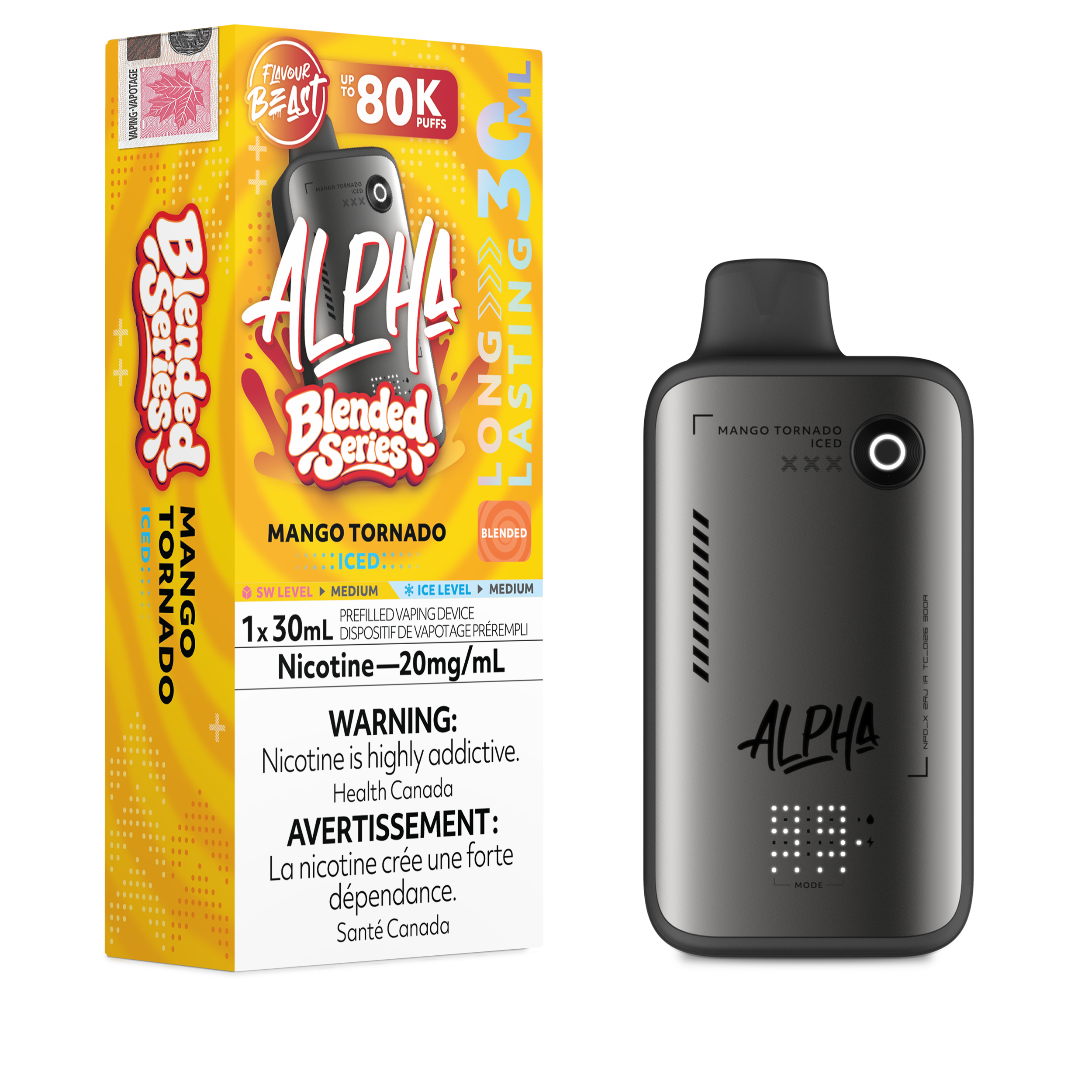 [BC/SK/NL] FLAVOUR BEAST ALPHA 80K DISPOSABLE