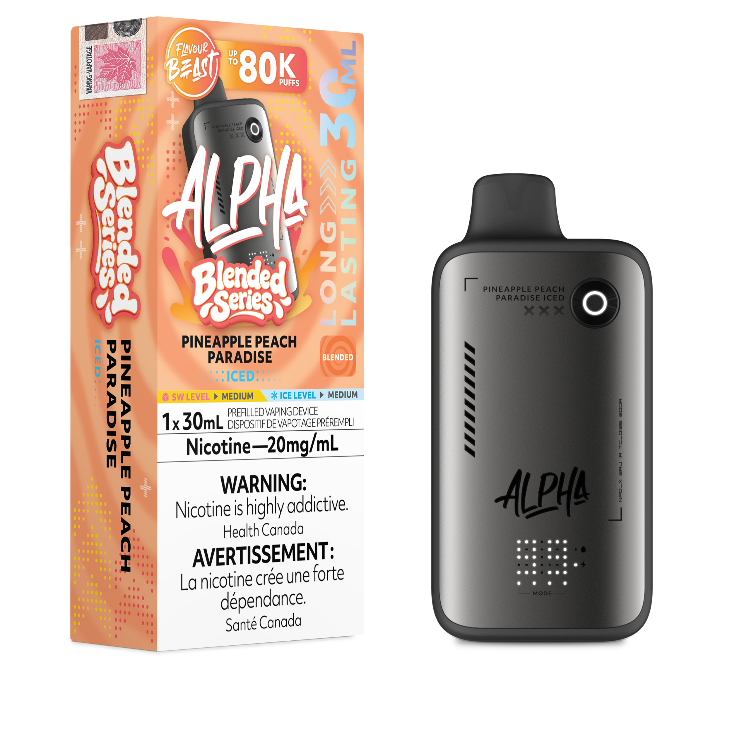 [BC/SK/NL] FLAVOUR BEAST ALPHA 80K DISPOSABLE
