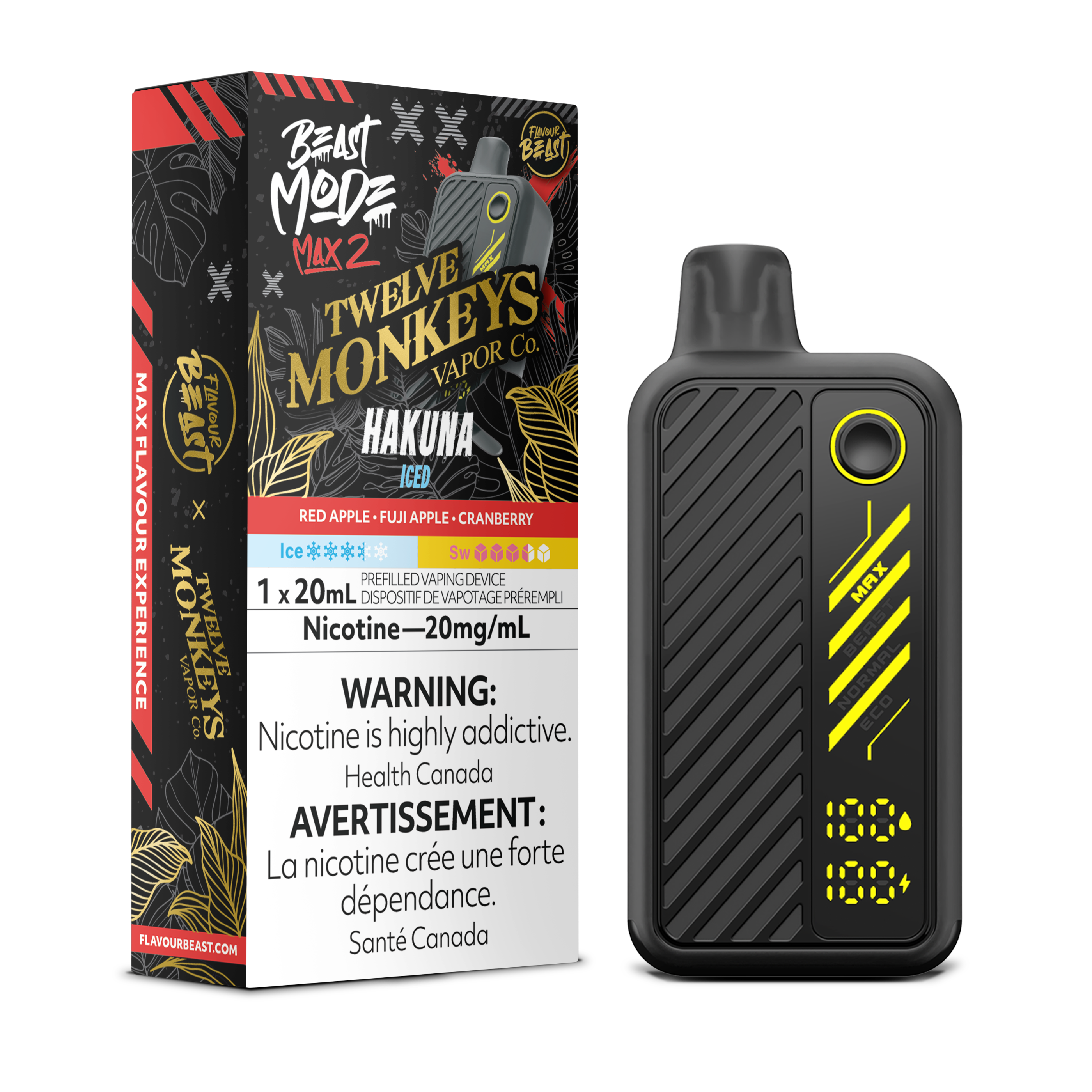FLAVOUR BEAST BEAST MODE MAX 2 50K DISPOSABLE