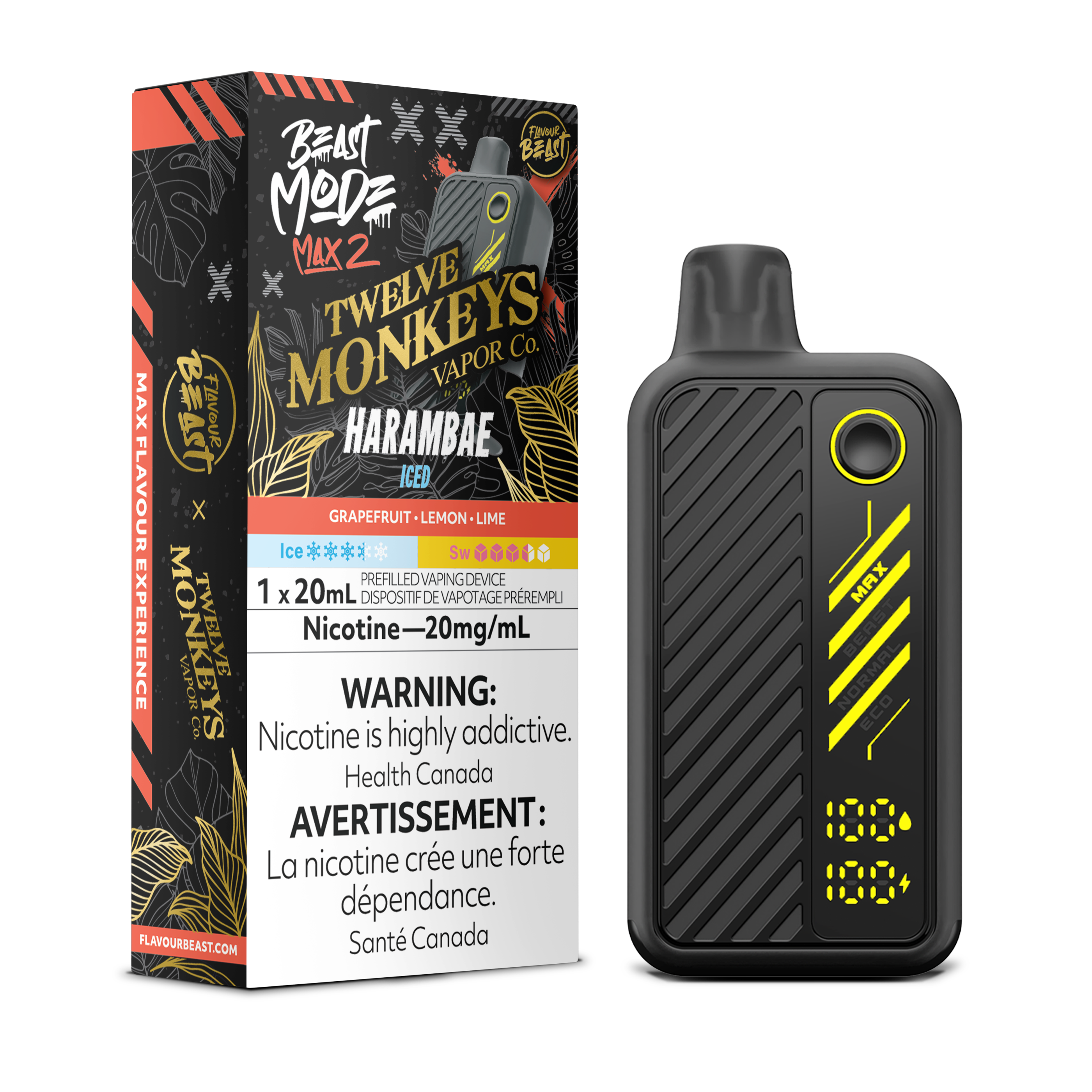 FLAVOUR BEAST BEAST MODE MAX 2 50K DISPOSABLE