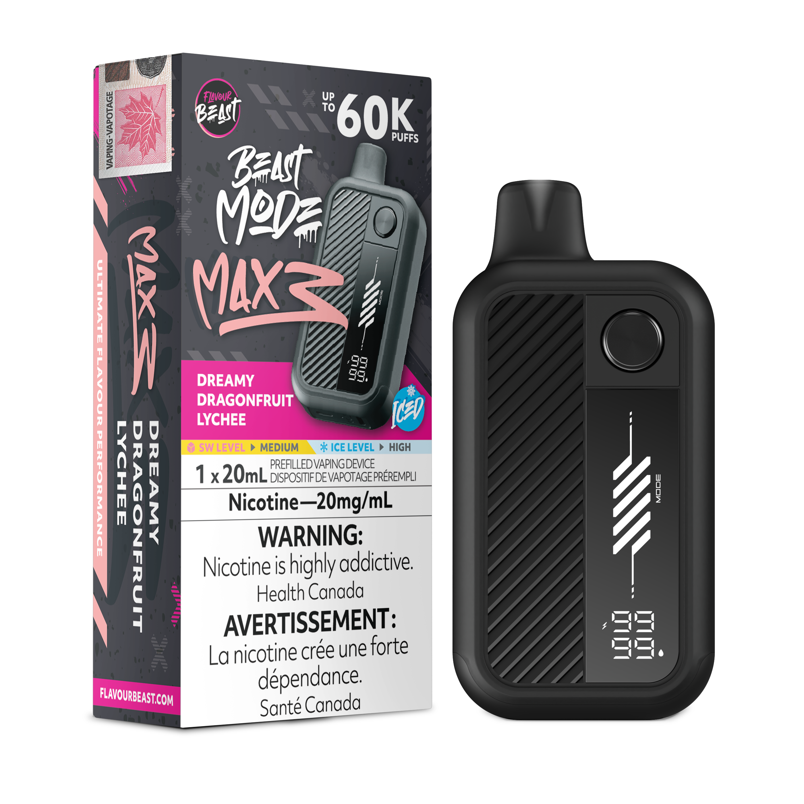 FLAVOUR BEAST BEAST MODE MAX 3 60K DISPOSABLE