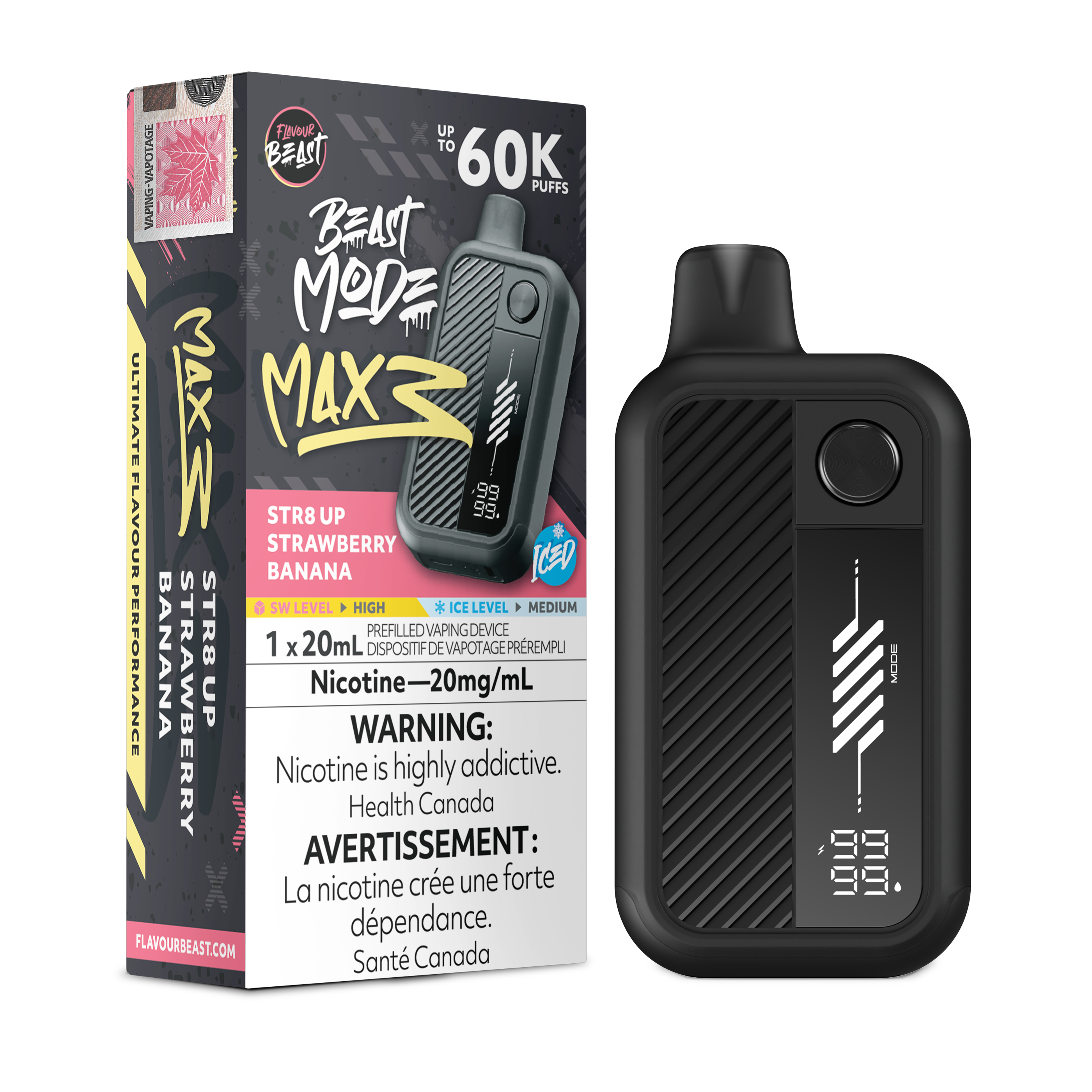 FLAVOUR BEAST BEAST MODE MAX 3 60K DISPOSABLE