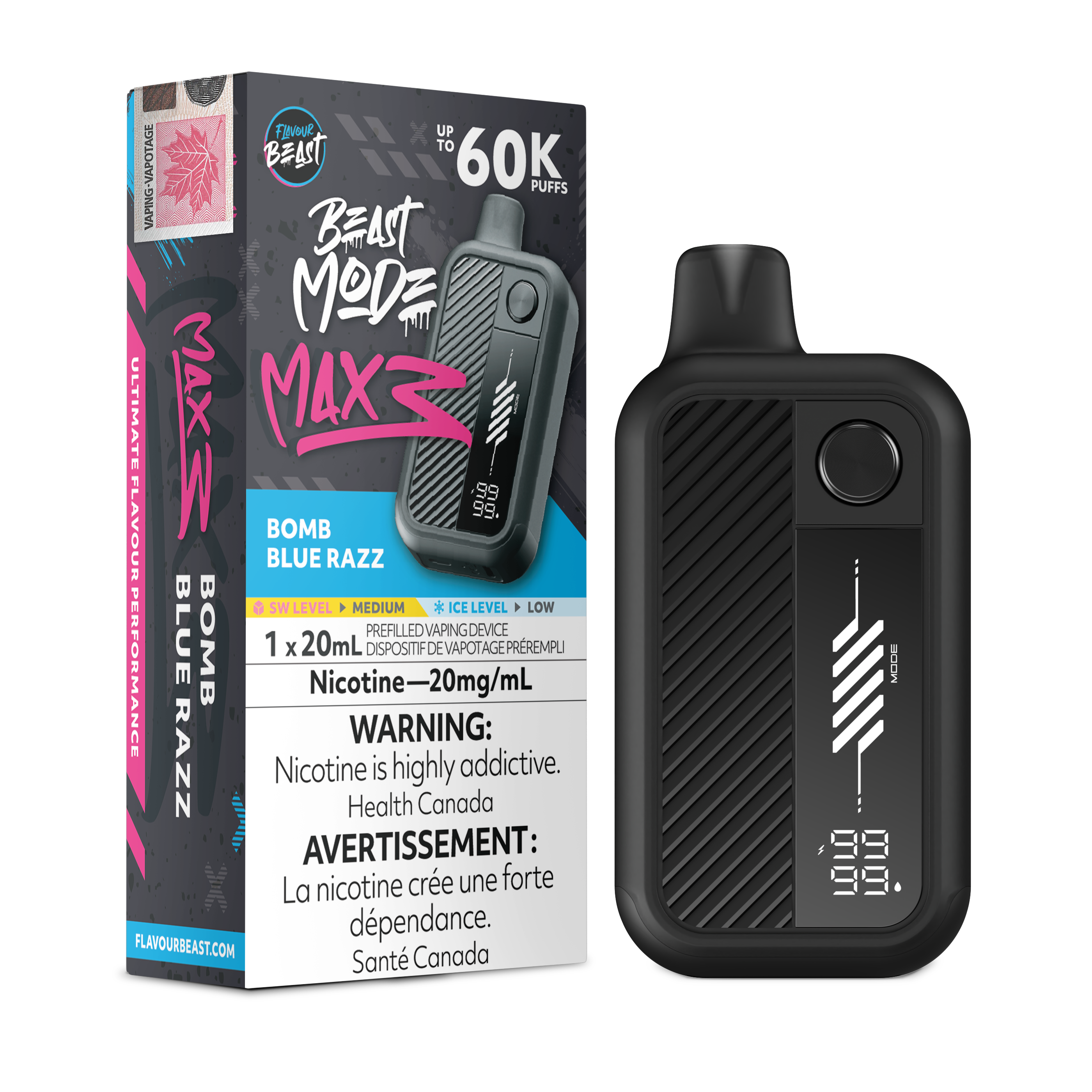 FLAVOUR BEAST BEAST MODE MAX 3 60K DISPOSABLE