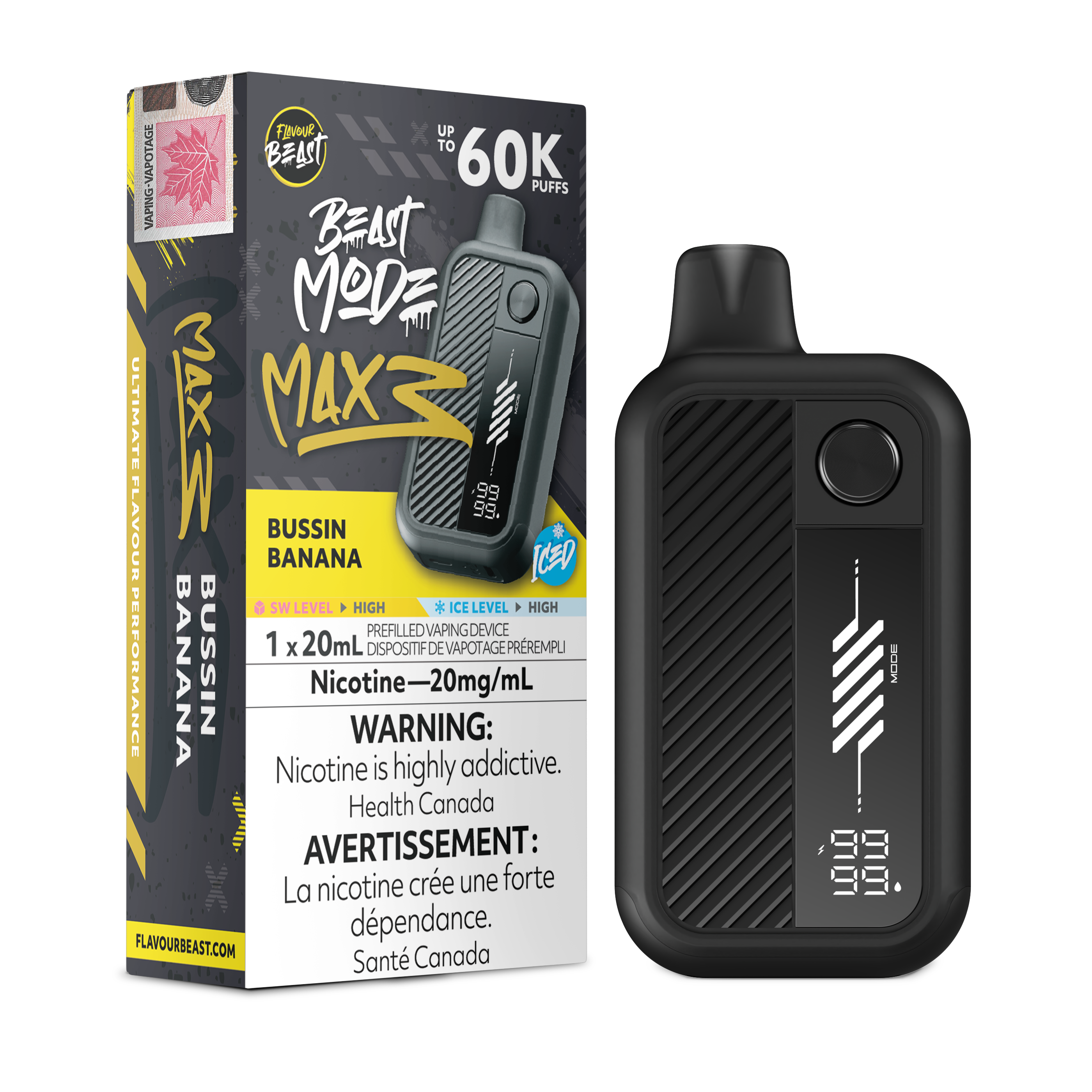 FLAVOUR BEAST BEAST MODE MAX 3 60K DISPOSABLE