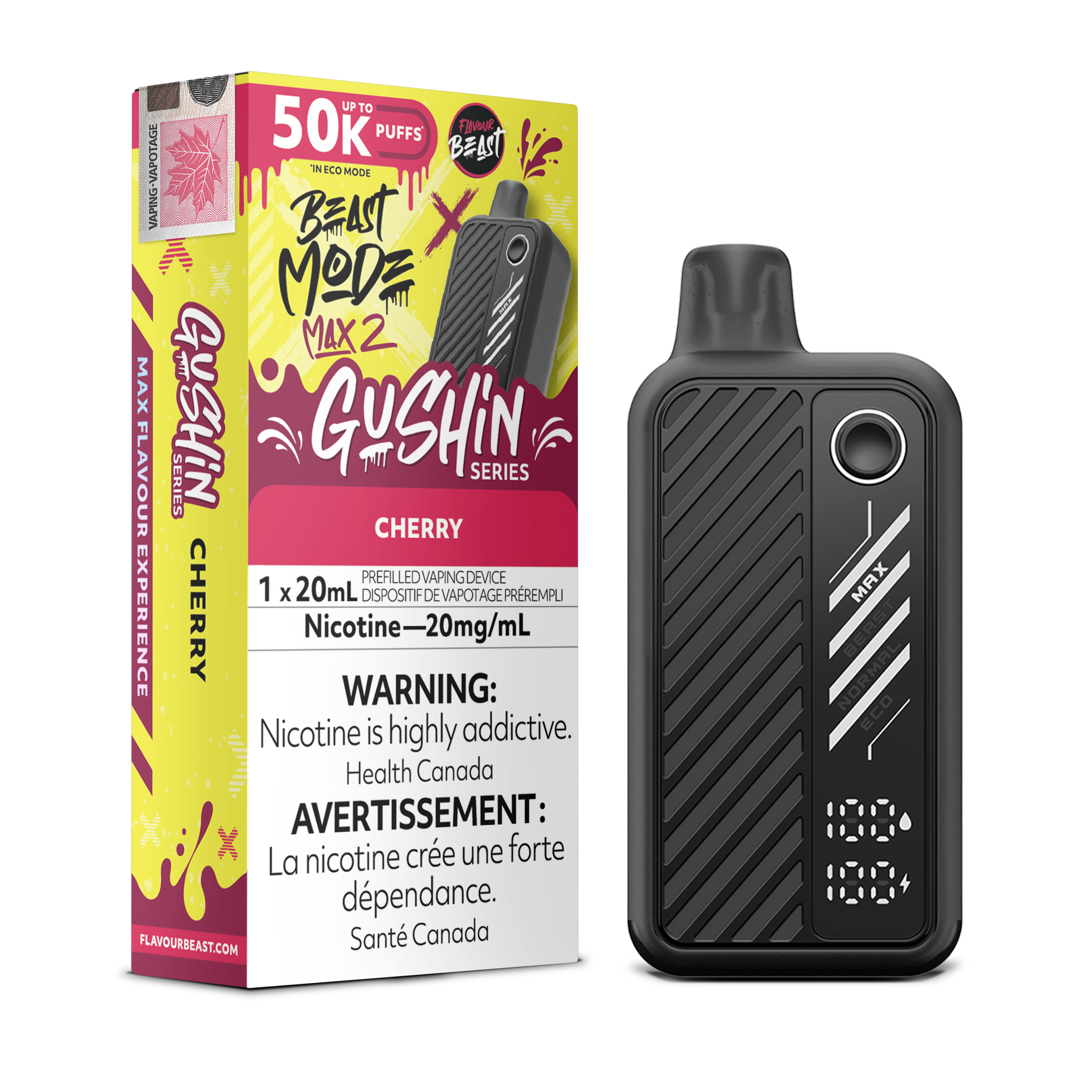 [BC/SK/NL/NS] FLAVOUR BEAST BEAST MODE MAX 2 50K DISPOSABLE