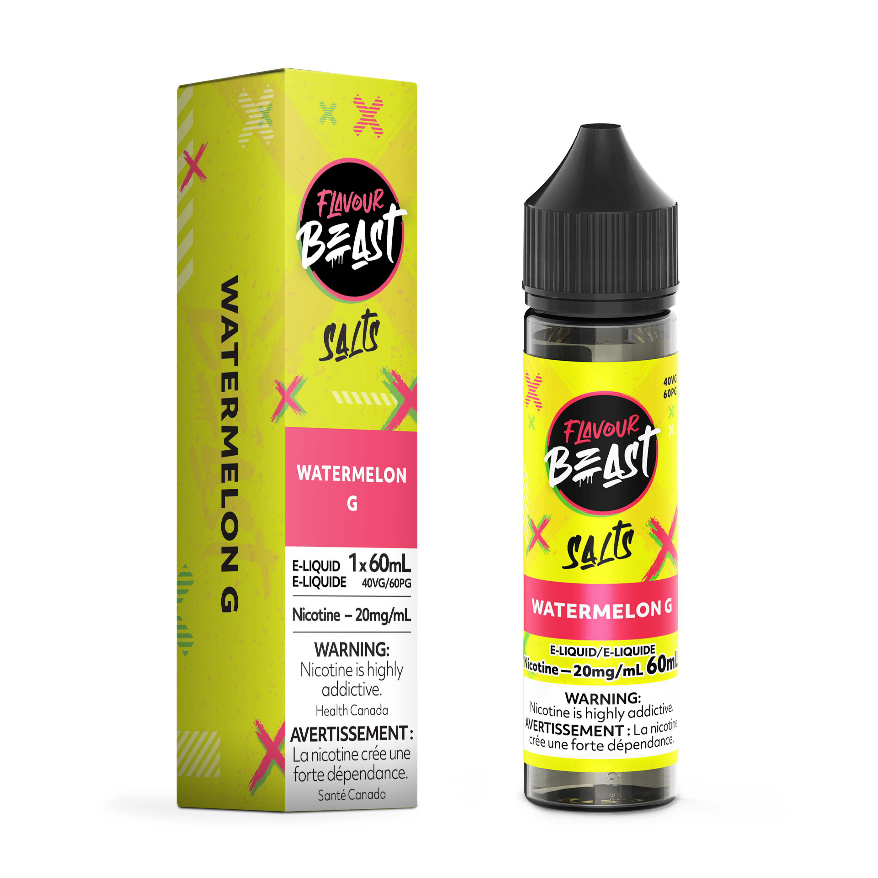 FLAVOUR BEAST SALT - WATERMELON G 60ML