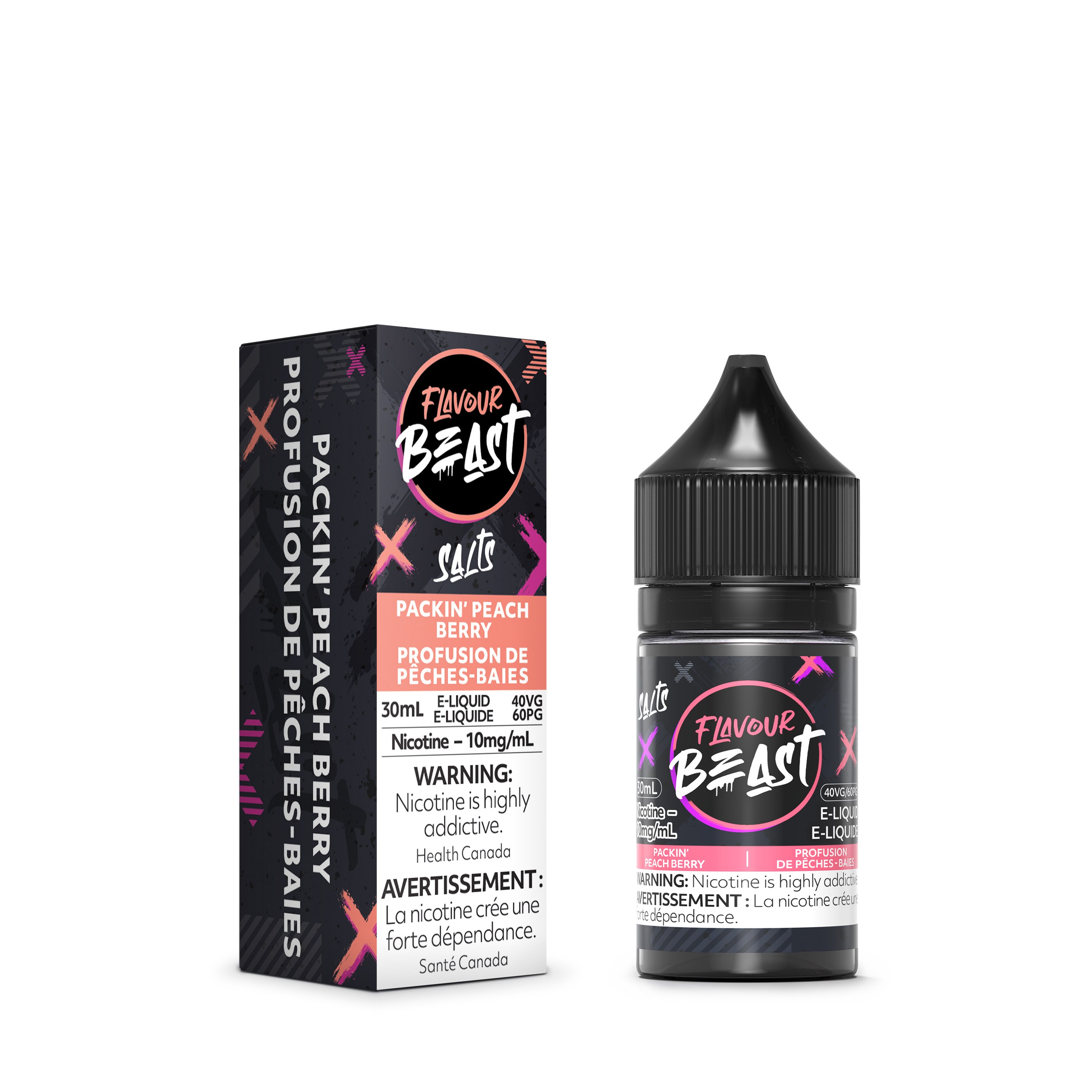 FLAVOUR BEAST SALT PEACH BERRY 30ML 20MG