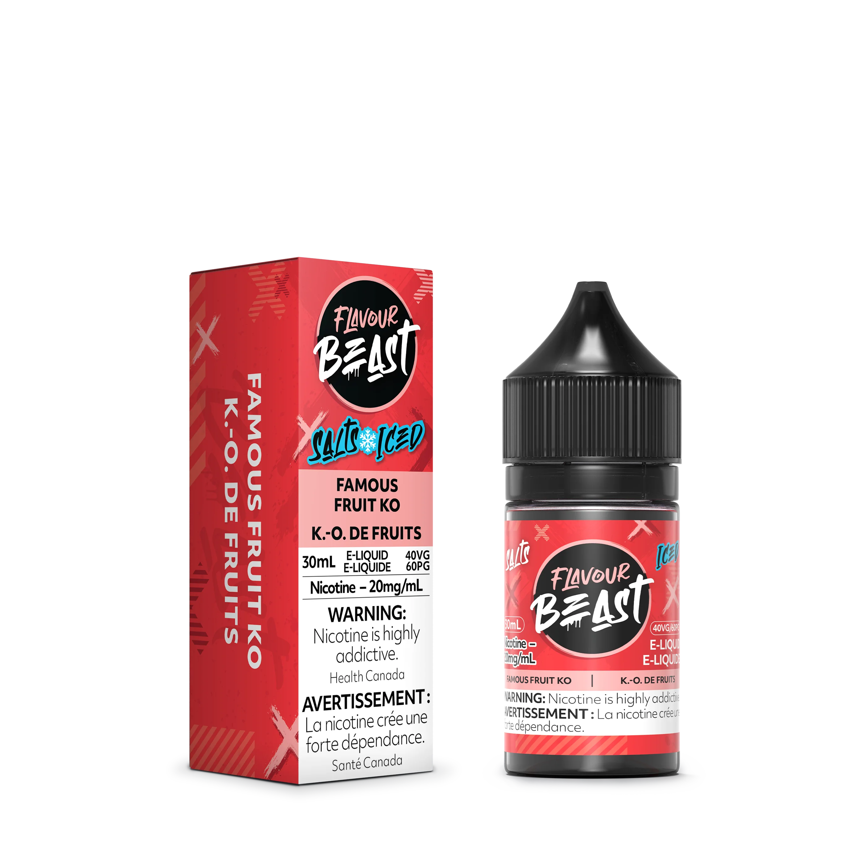 FLAVOUR BEAST SALT - FAMOUS FRUIT KO ICED 30ML