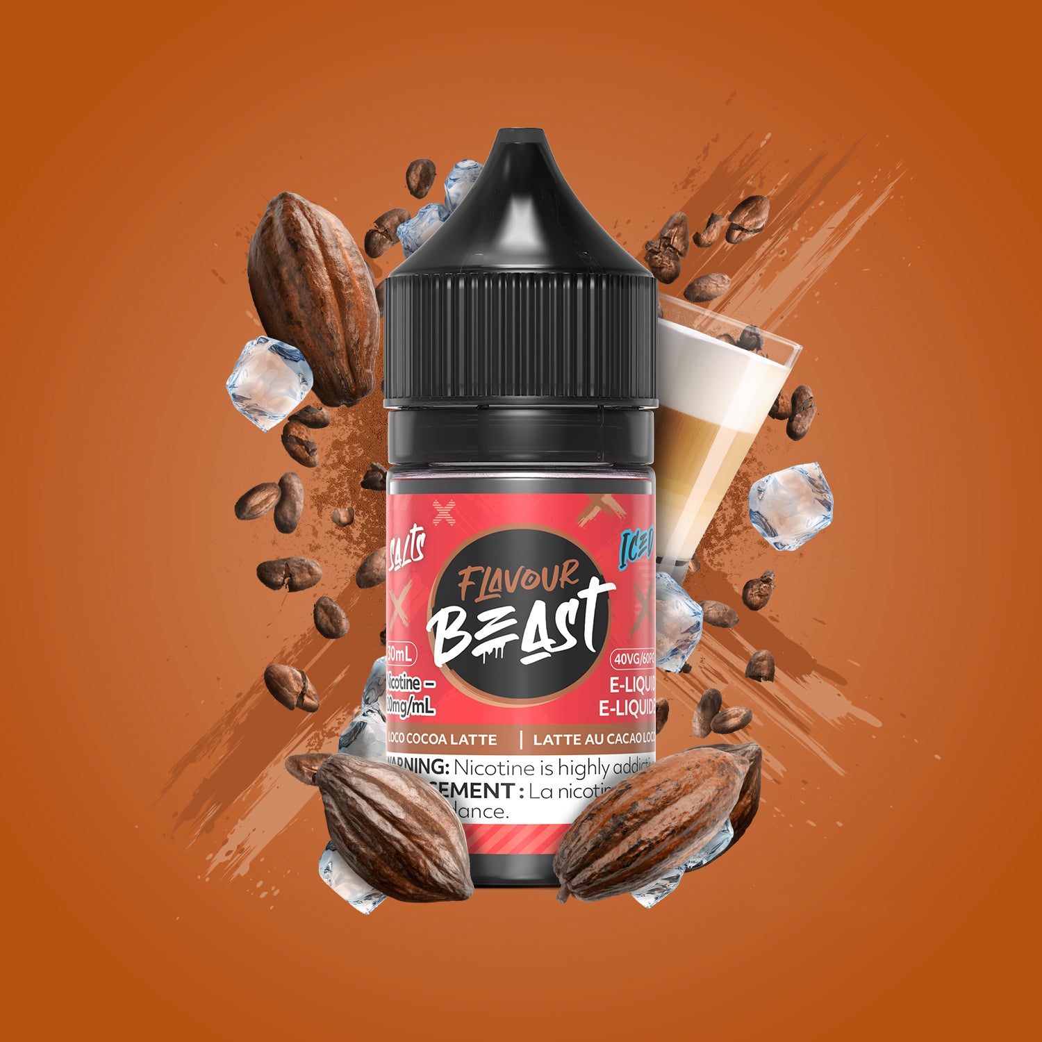 FLAVOUR BEAST SALT - LOCO COCOA LATTE ICED 30ML