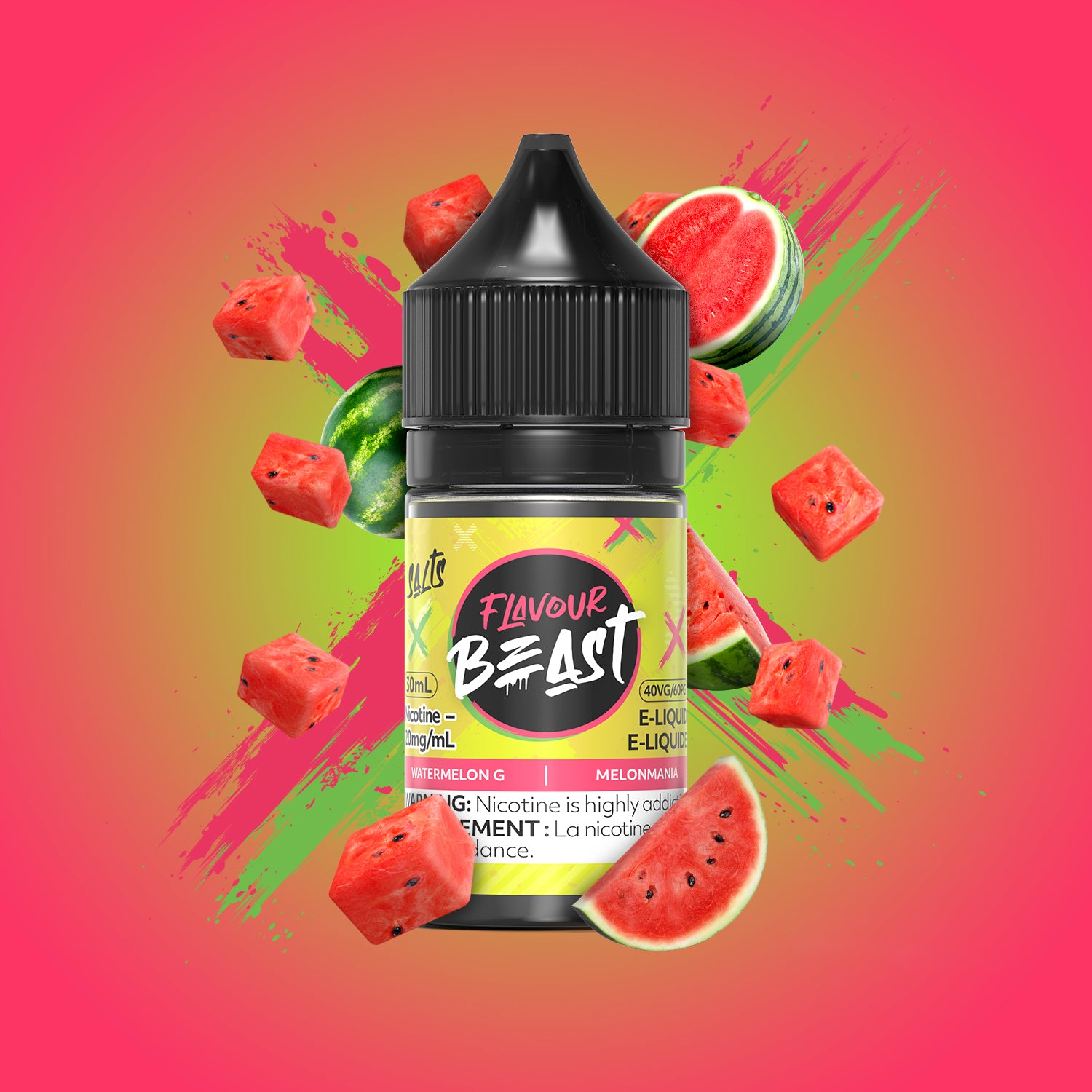 FLAVOUR BEAST SALT WATERMELON G 30ML 20MG