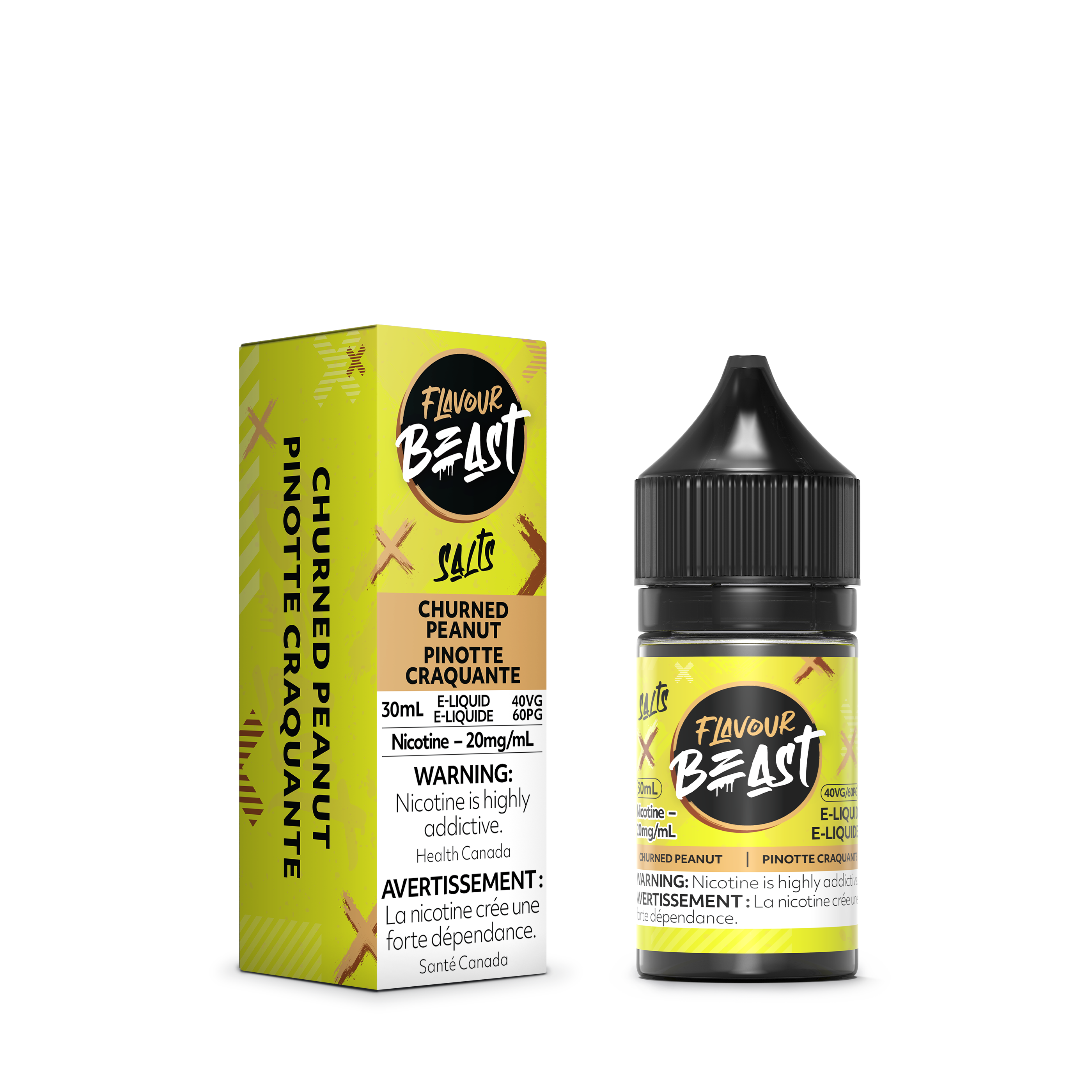 FLAVOUR BEAST SALT - CHURNED PEANUT 30ML