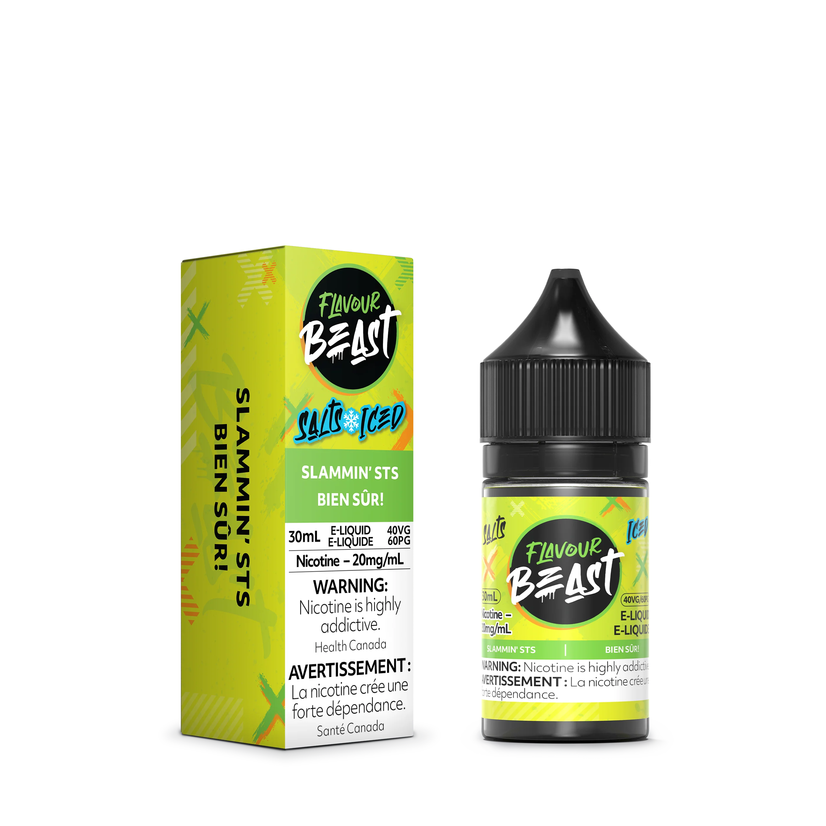 FLAVOUR BEAST SALT - SLAMMIN' STS ICED 30ML