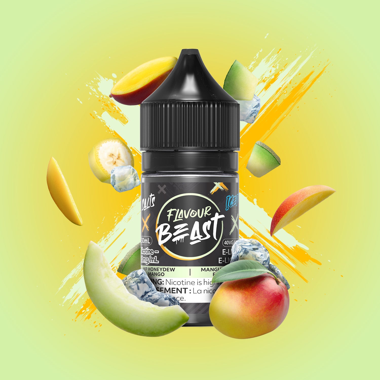 FLAVOUR BEAST SALT HONEYDEW MANGO ICE 30ML 20MG