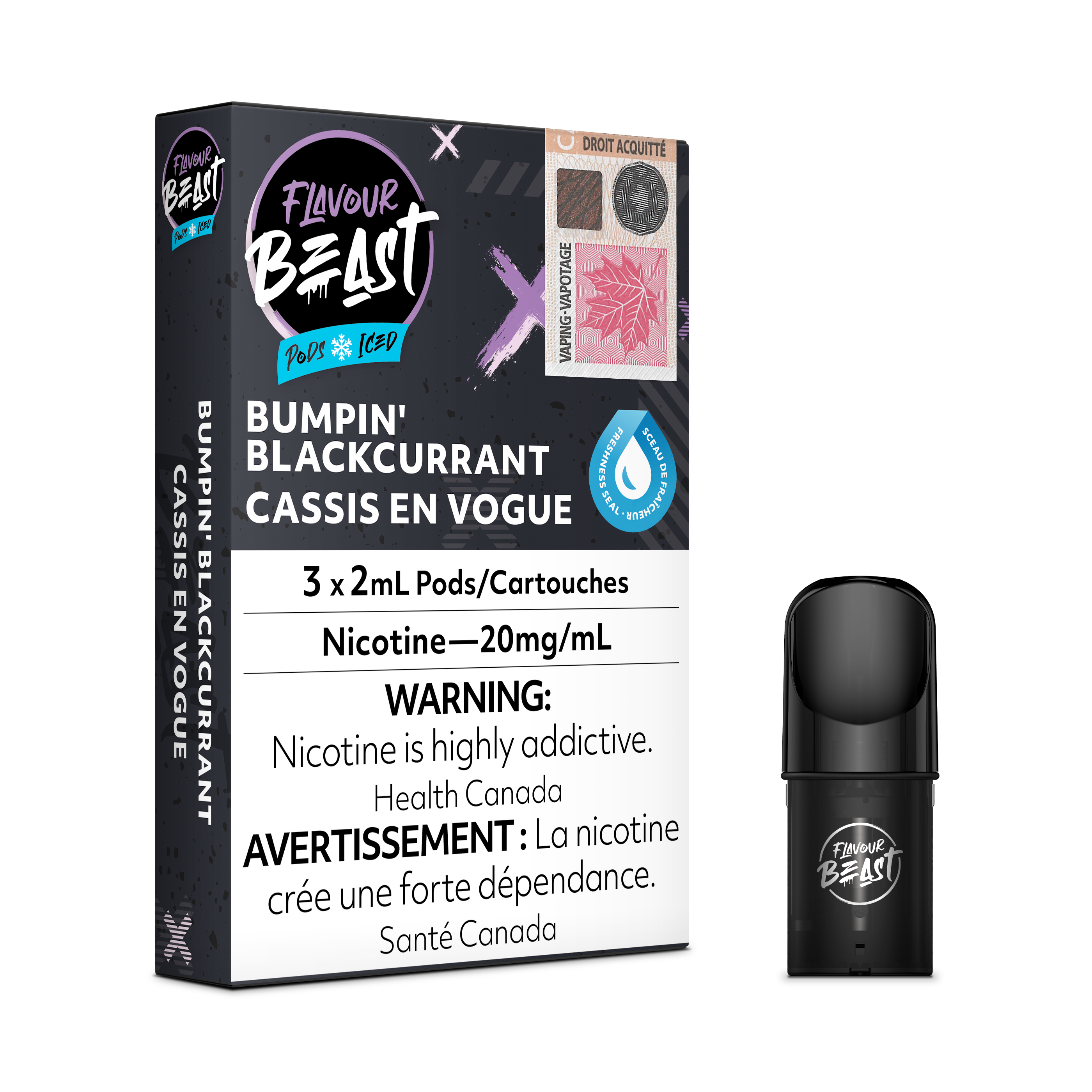 [BC/SK/NL/NS] FLAVOUR BEAST S-POD PACK (3-PACK)