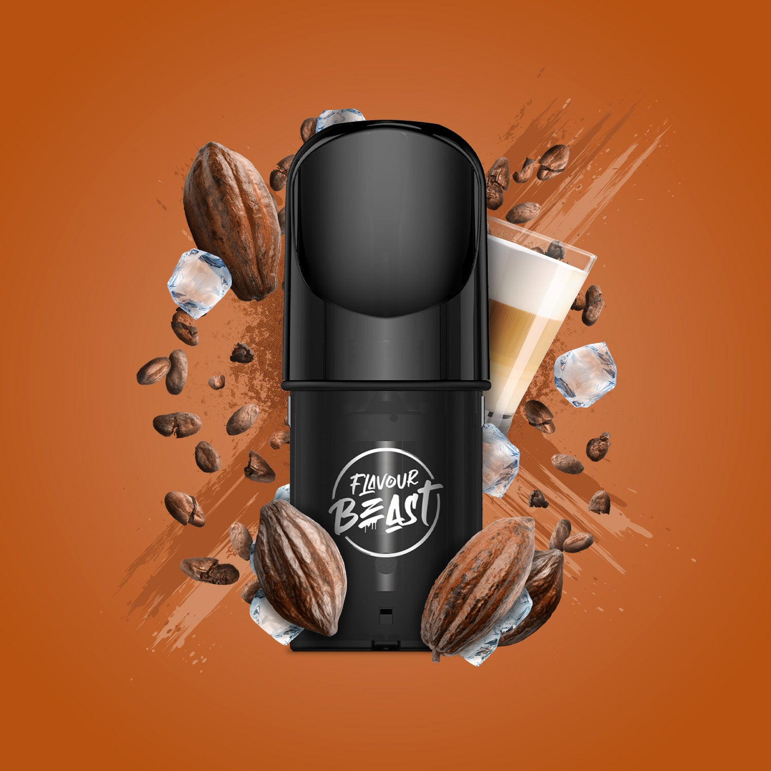 FLAVOUR BEAST S-POD 3P COCOA LATTE ICE 20MG