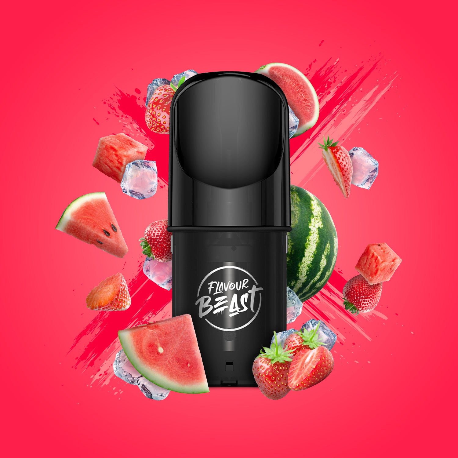 FLAVOUR BEAST S-POD 3P STRAWBERRY WATERMELON ICE 20MG