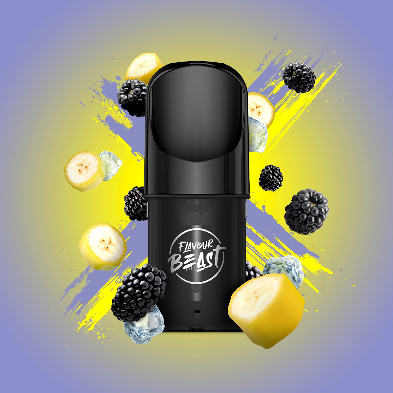 FLAVOUR BEAST S-POD 3P BANANA BLACKBERRY ICE 20MG