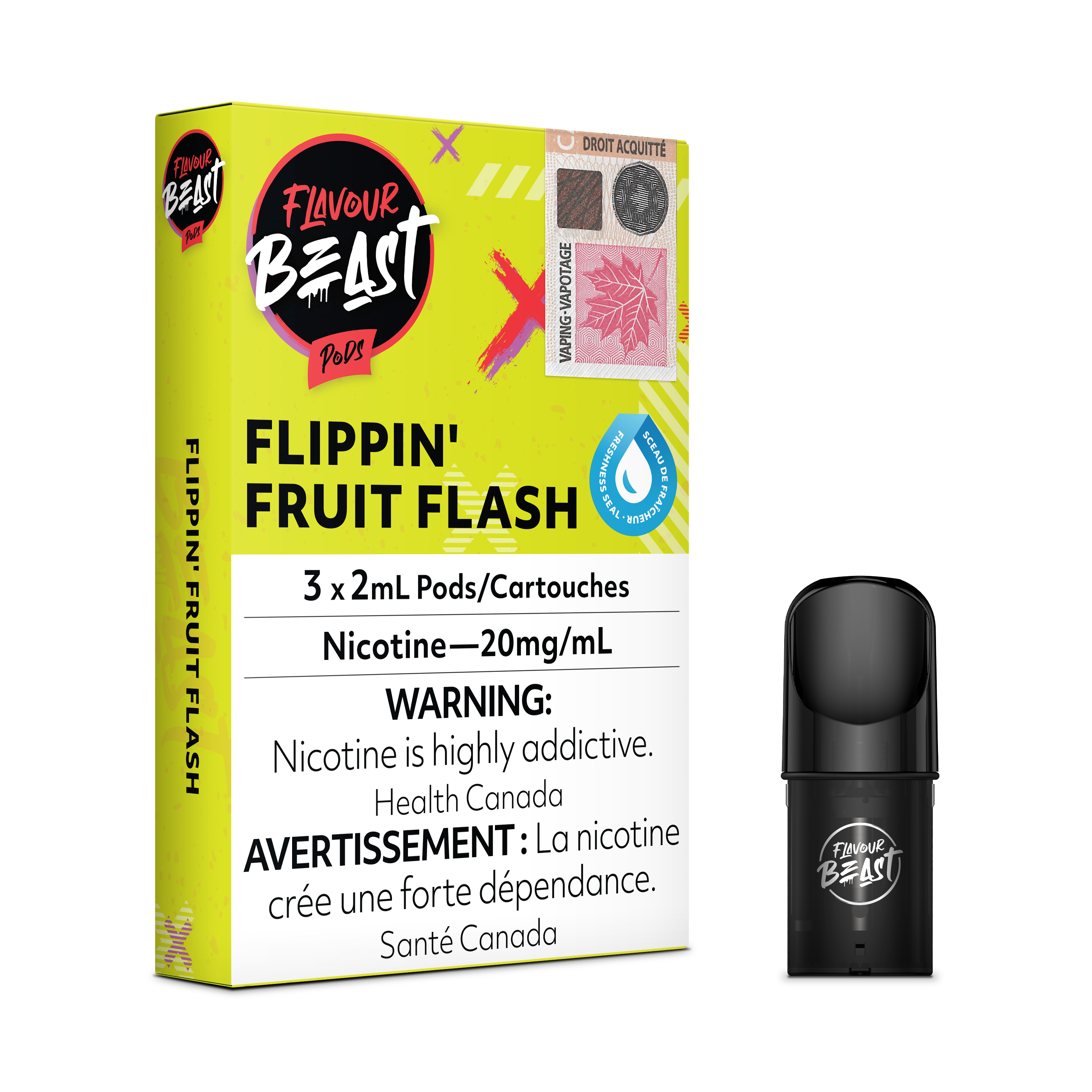 FLAVOUR BEAST S-POD 3P FRUIT FLASH 20MG