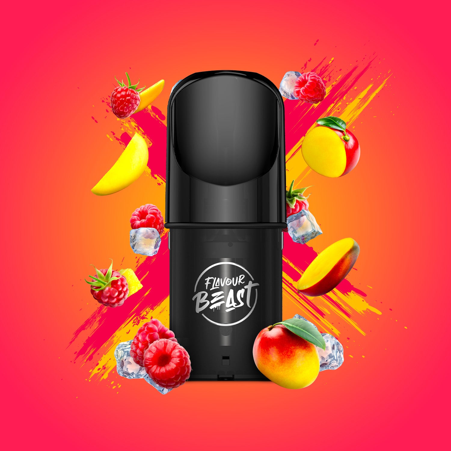 FLAVOUR BEAST S-POD 3P RAZZ MANGO ICE 20MG