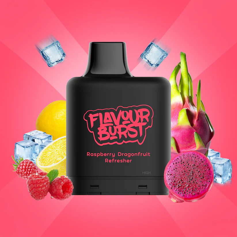 FLAVOUR BURST X  - RASPBERRY DRGONFRUIT 20MG