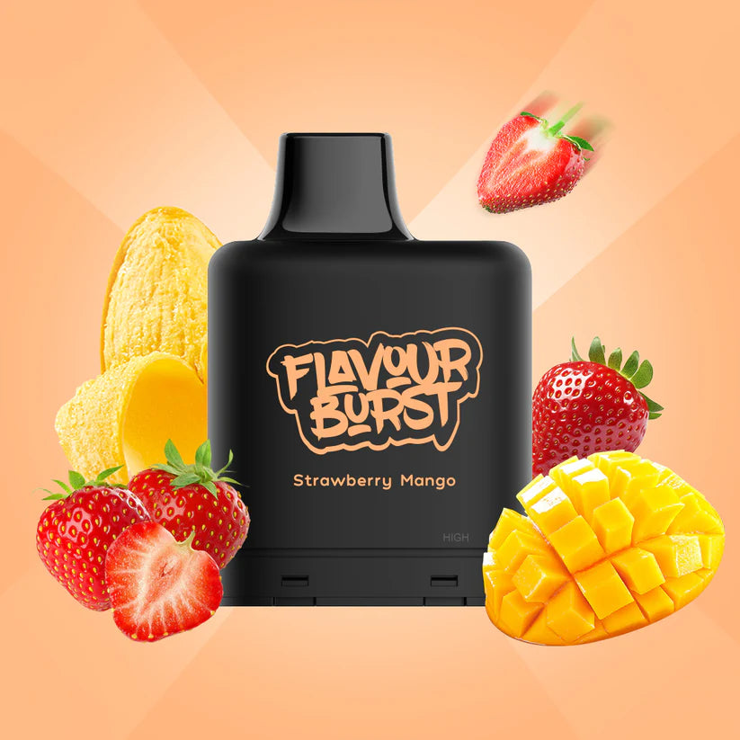 FLAVOUR BURST X  - STRAW MANGO 20MG