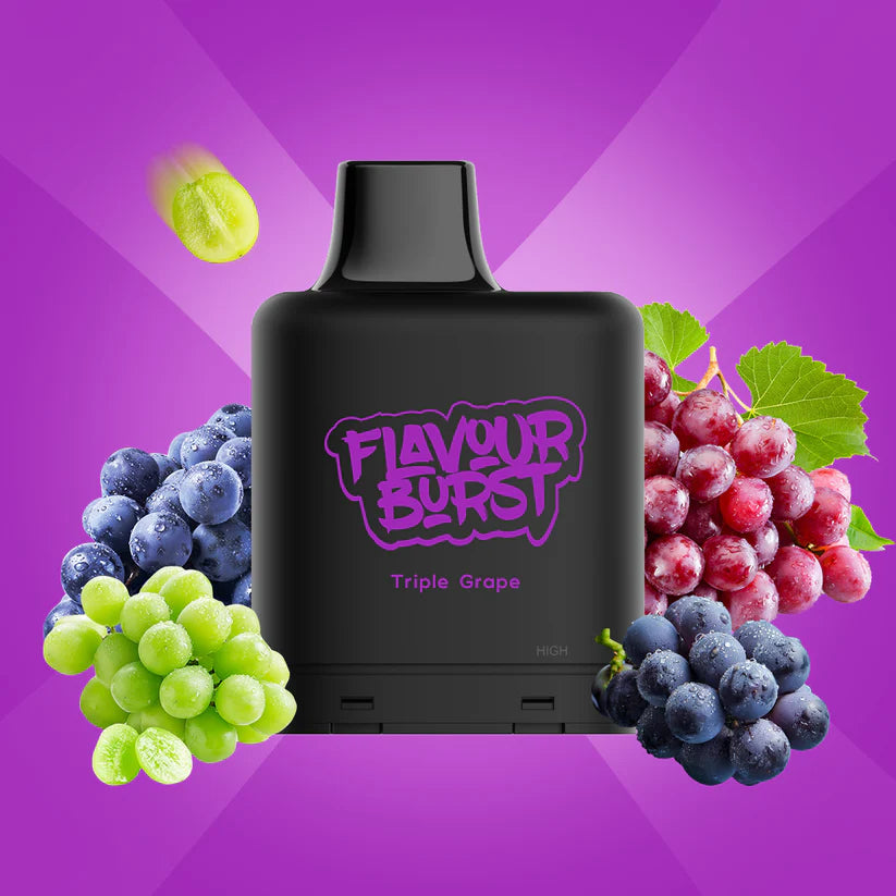 FLAVOUR BURST X  - TRIPLE GRAPE 20MG