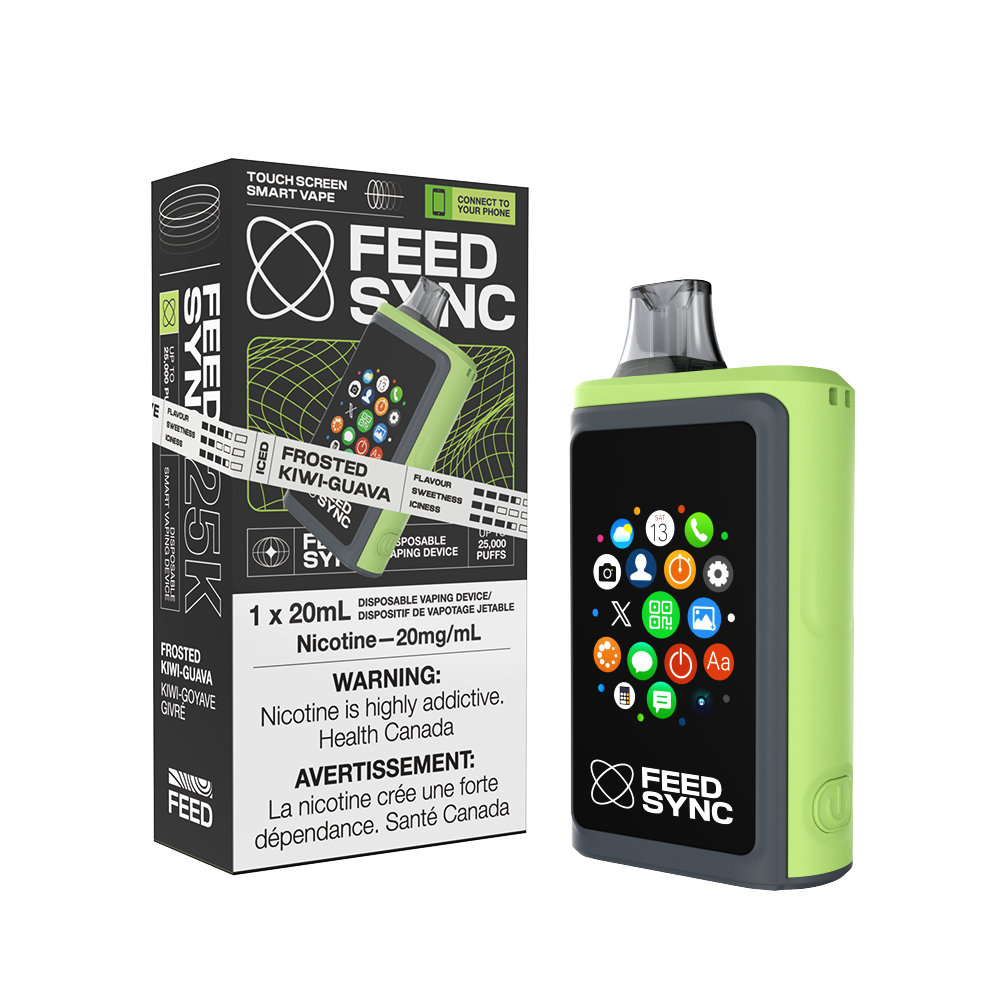 FEED SYNC 25K FROSTED KIWI-GUAVA 20MG