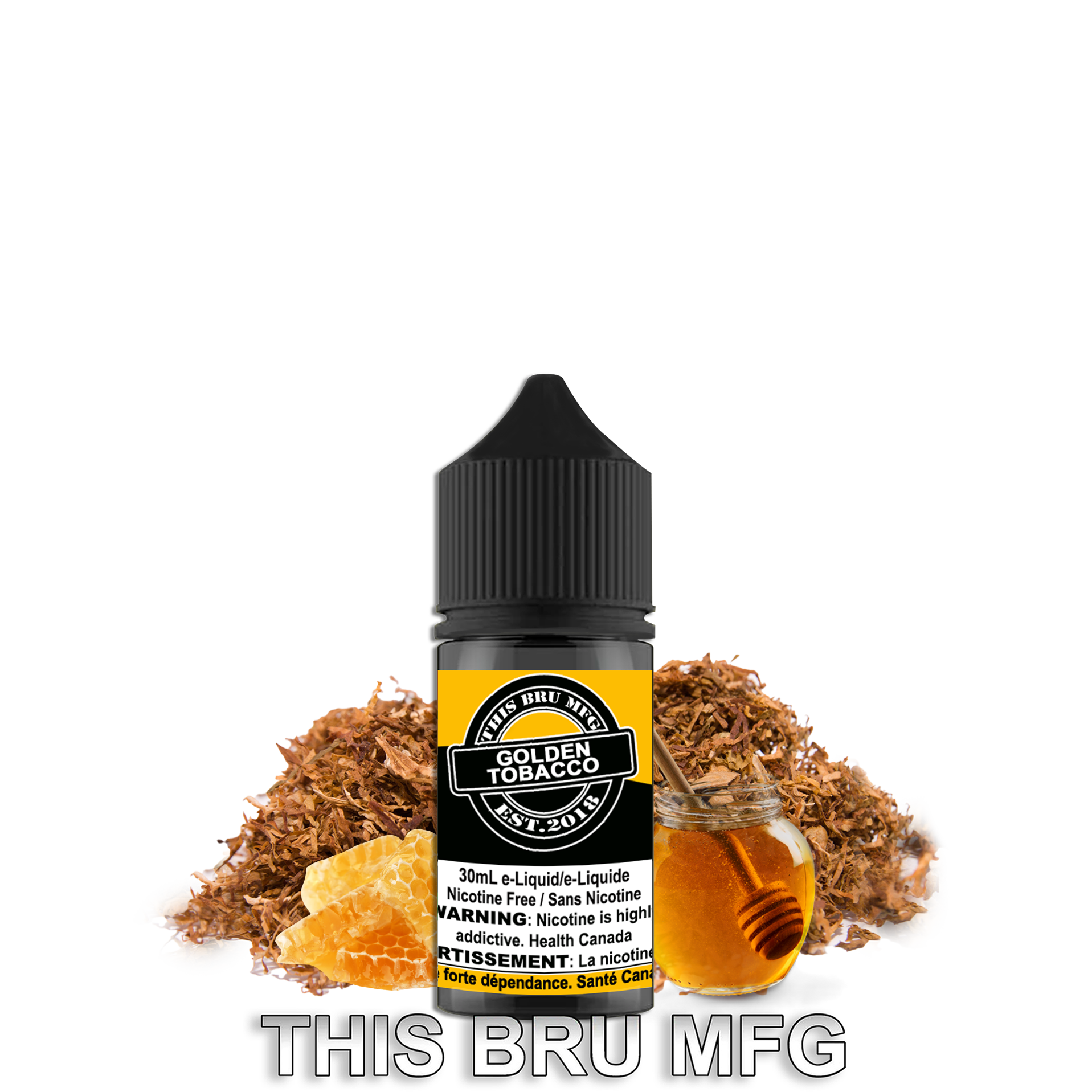 CUSTOM THIS BRU MFG - GOLDEN TOBACCO 30ML