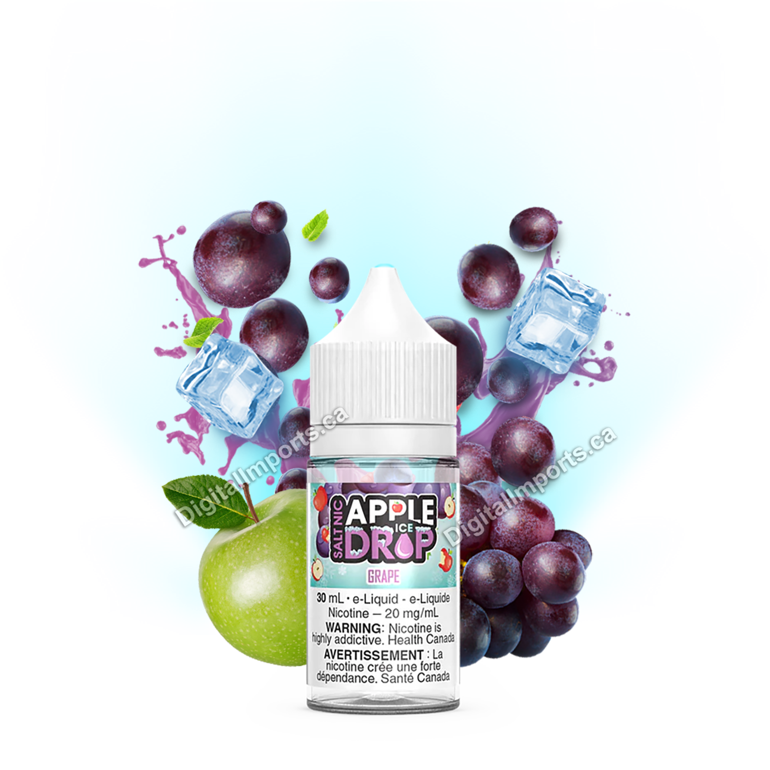 APPLE DROP ICE SALT - GRAPE