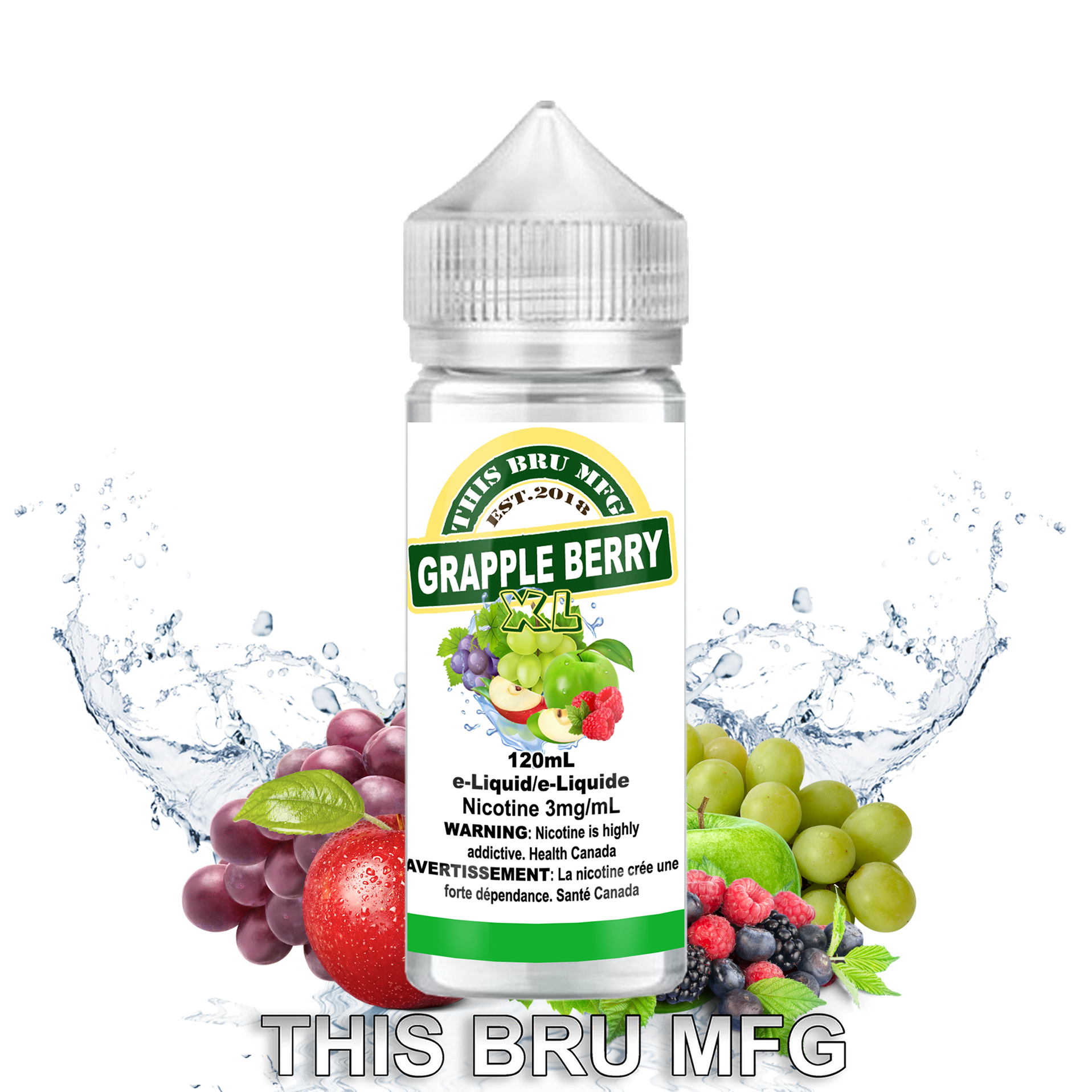 CUSTOM THIS BRU MFG - GRAPPLE BERRY 120ML