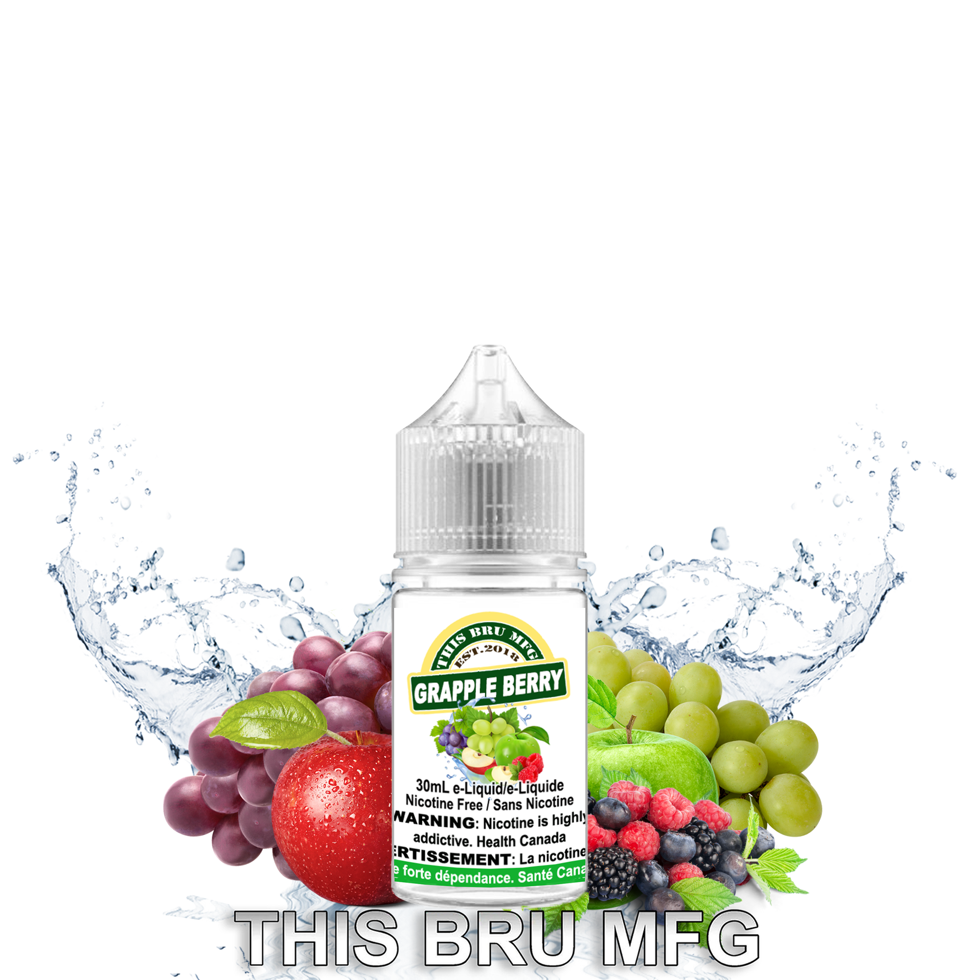 CUSTOM THIS BRU MFG - GRAPPLE BERRY 30ML